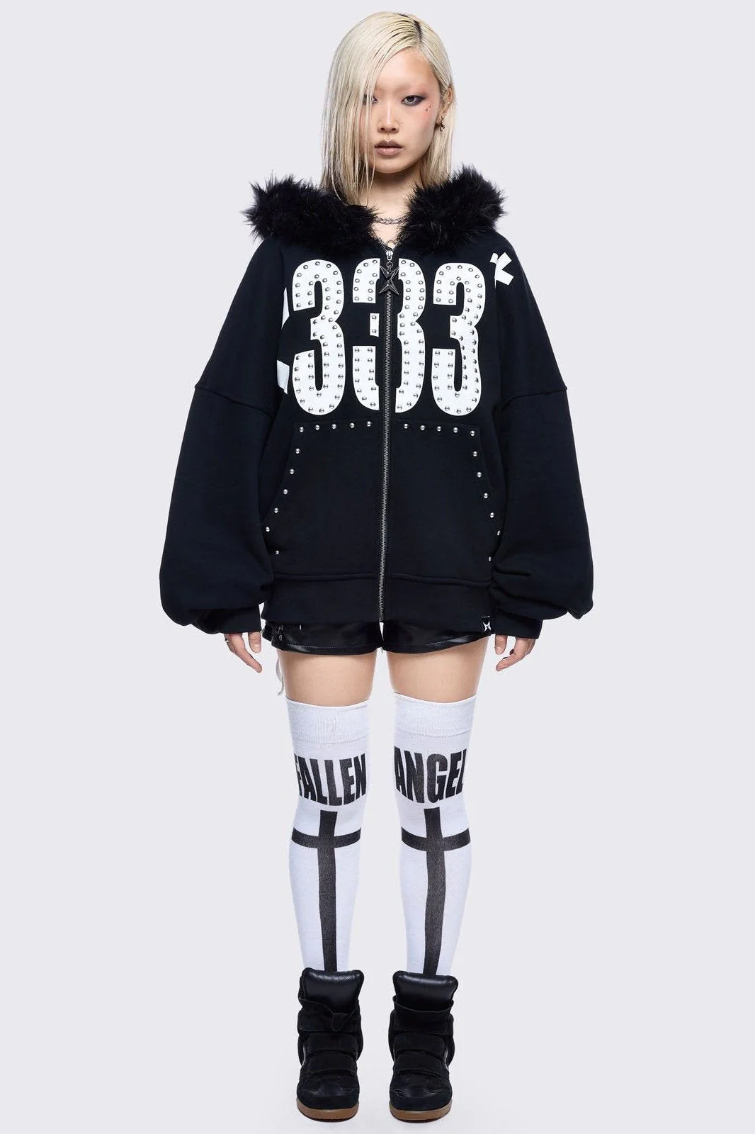 <333 Zip Up Hoodie - Image 3