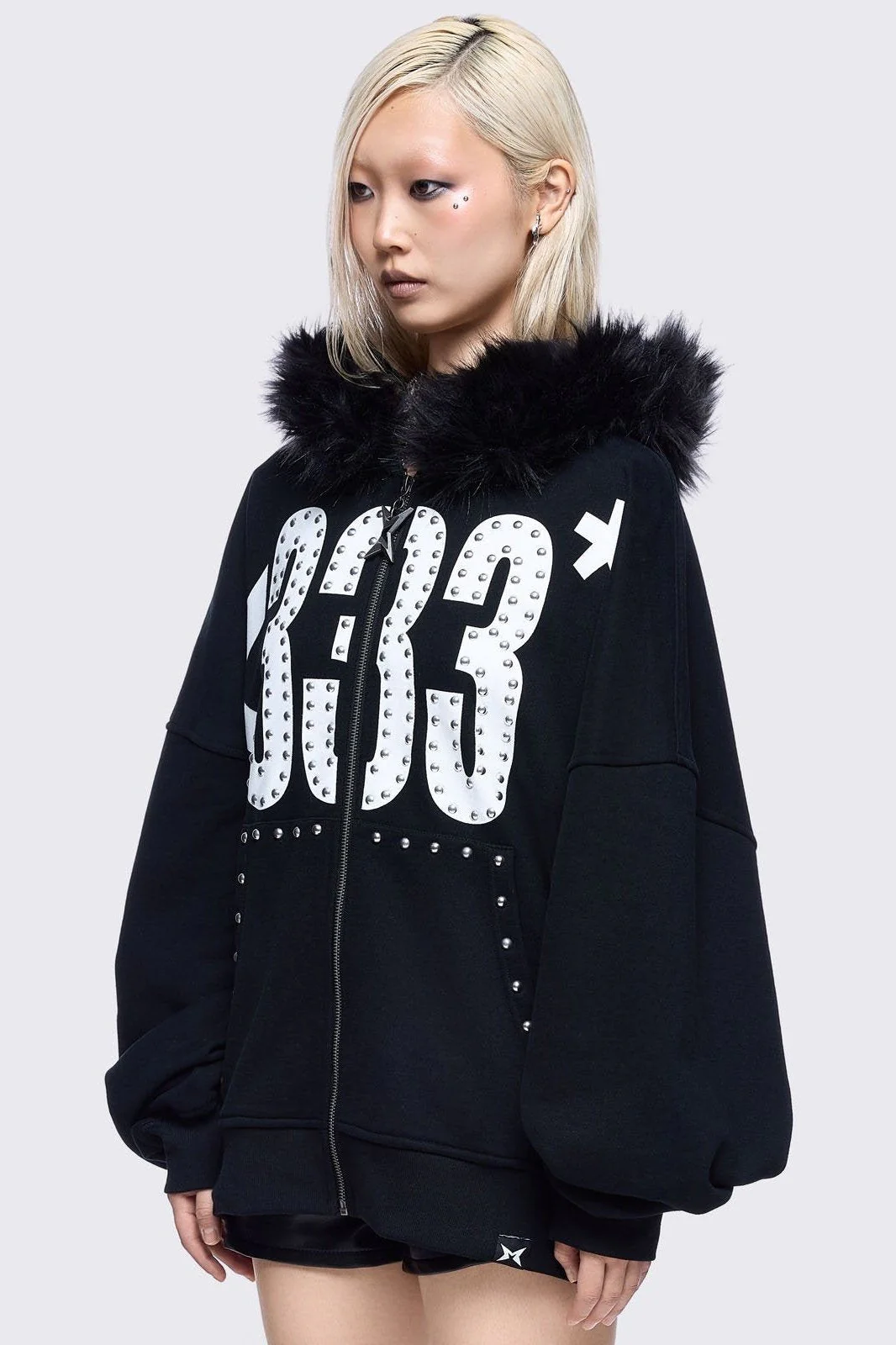 <333 Zip Up Hoodie - Image 4