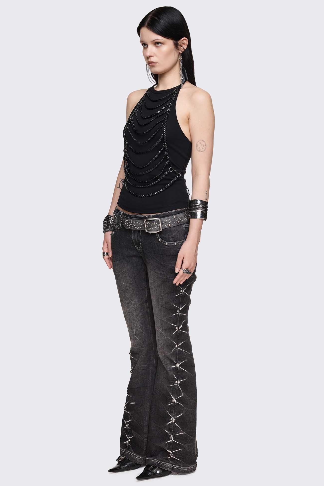 Abigail Flared Jeans - Image 4