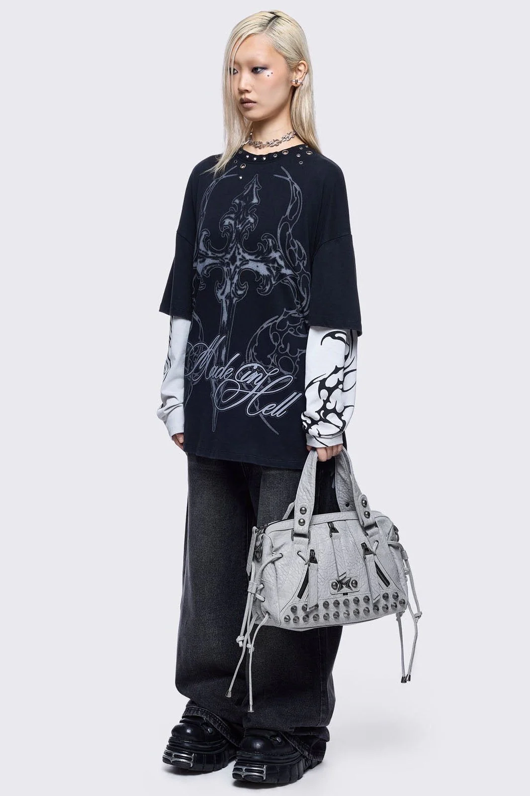 Alba Vegan Leather Shoulder Bag - Image 5