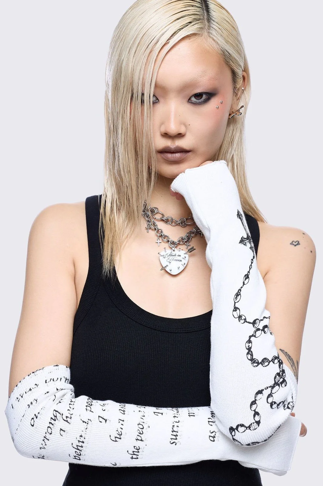 Amen Bitch Arm Warmers - Image 2