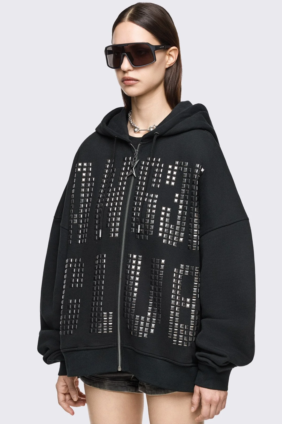 Angel Club Zip Up Hoodie - Image 5