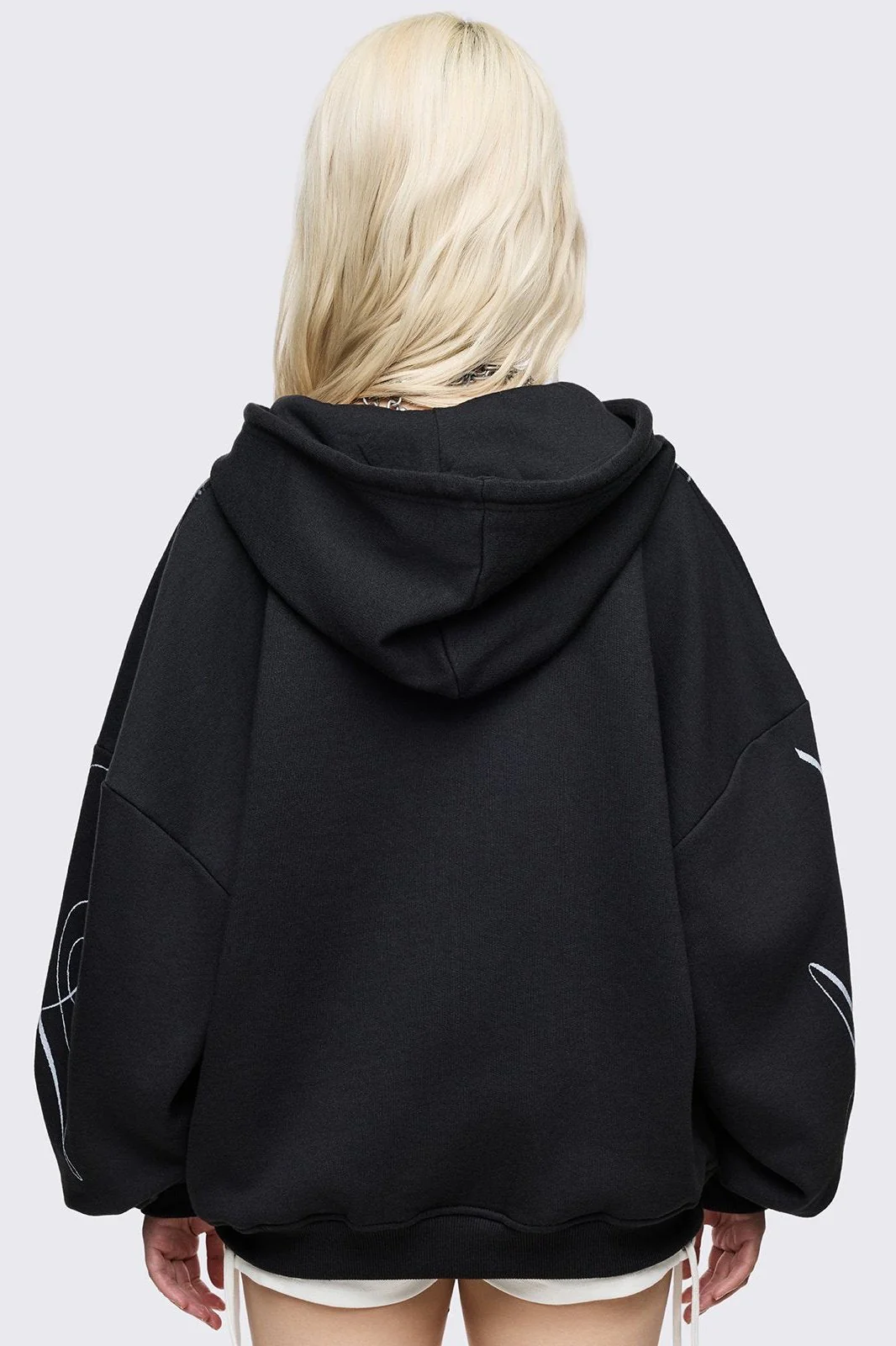Angelic Insanity Zip Up Hoodie - Image 6