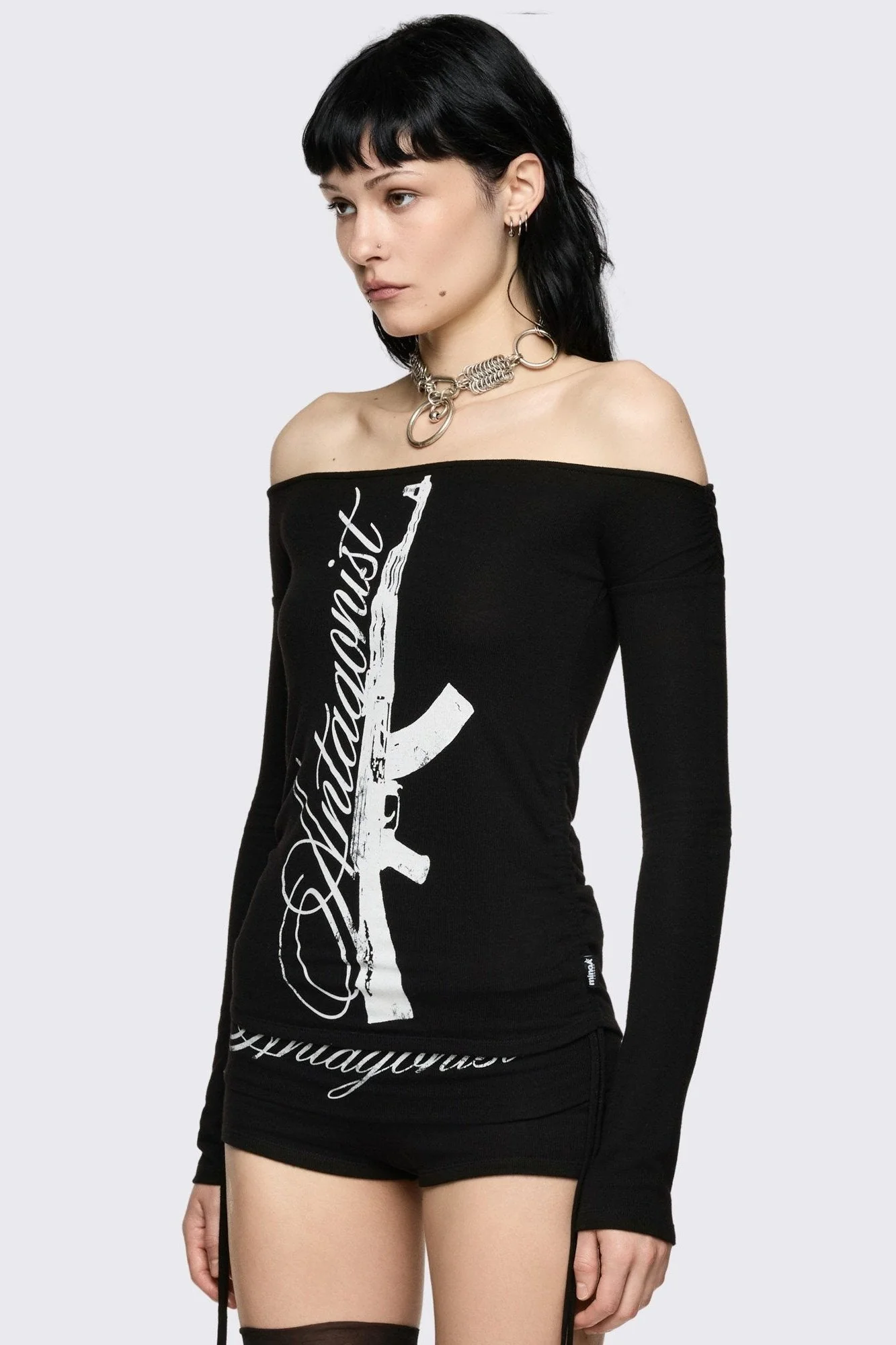 Antagonist Off-Shoulder Top - Image 4