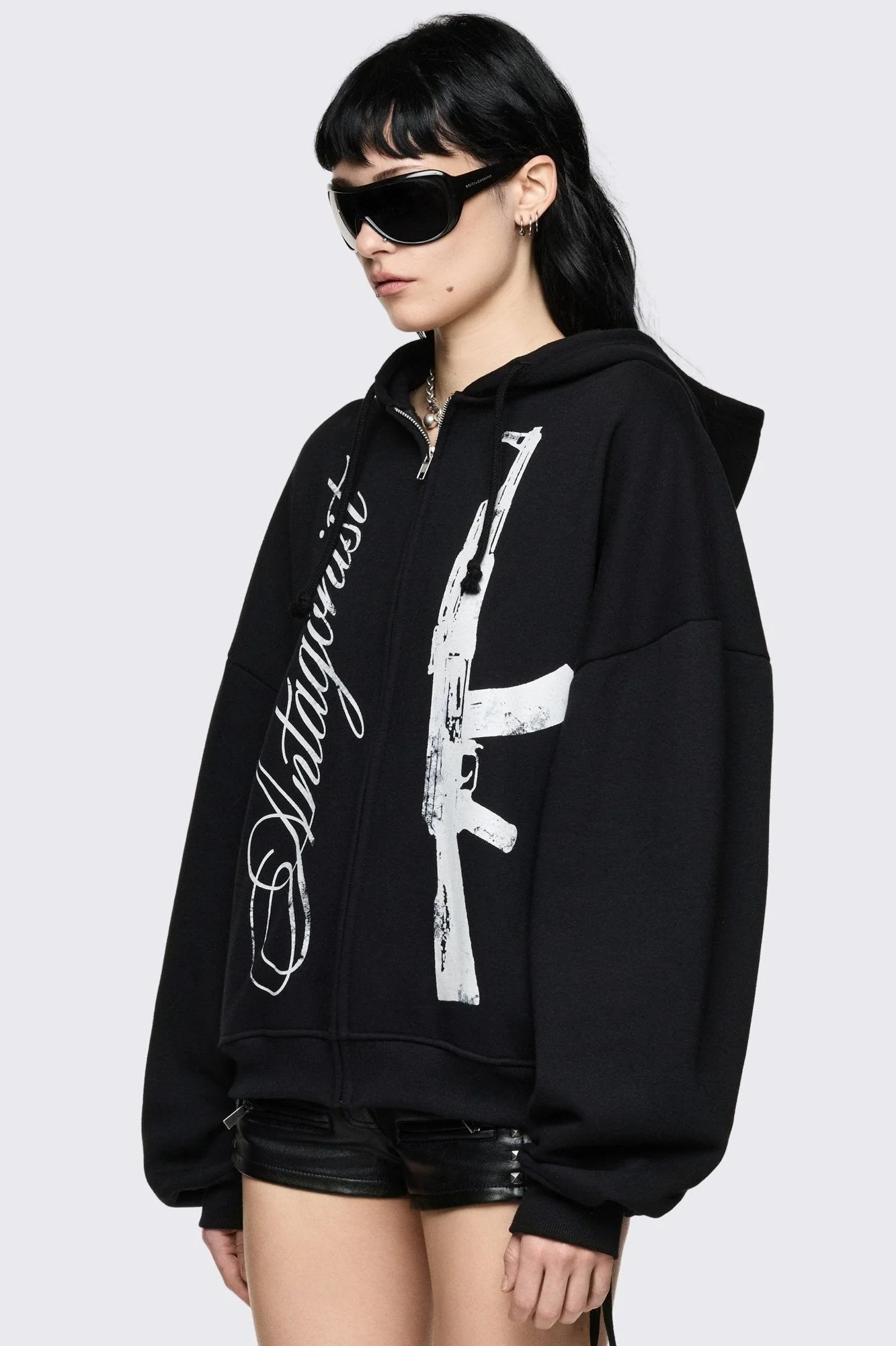 Antagonist Zip Up Hoodie - Image 4