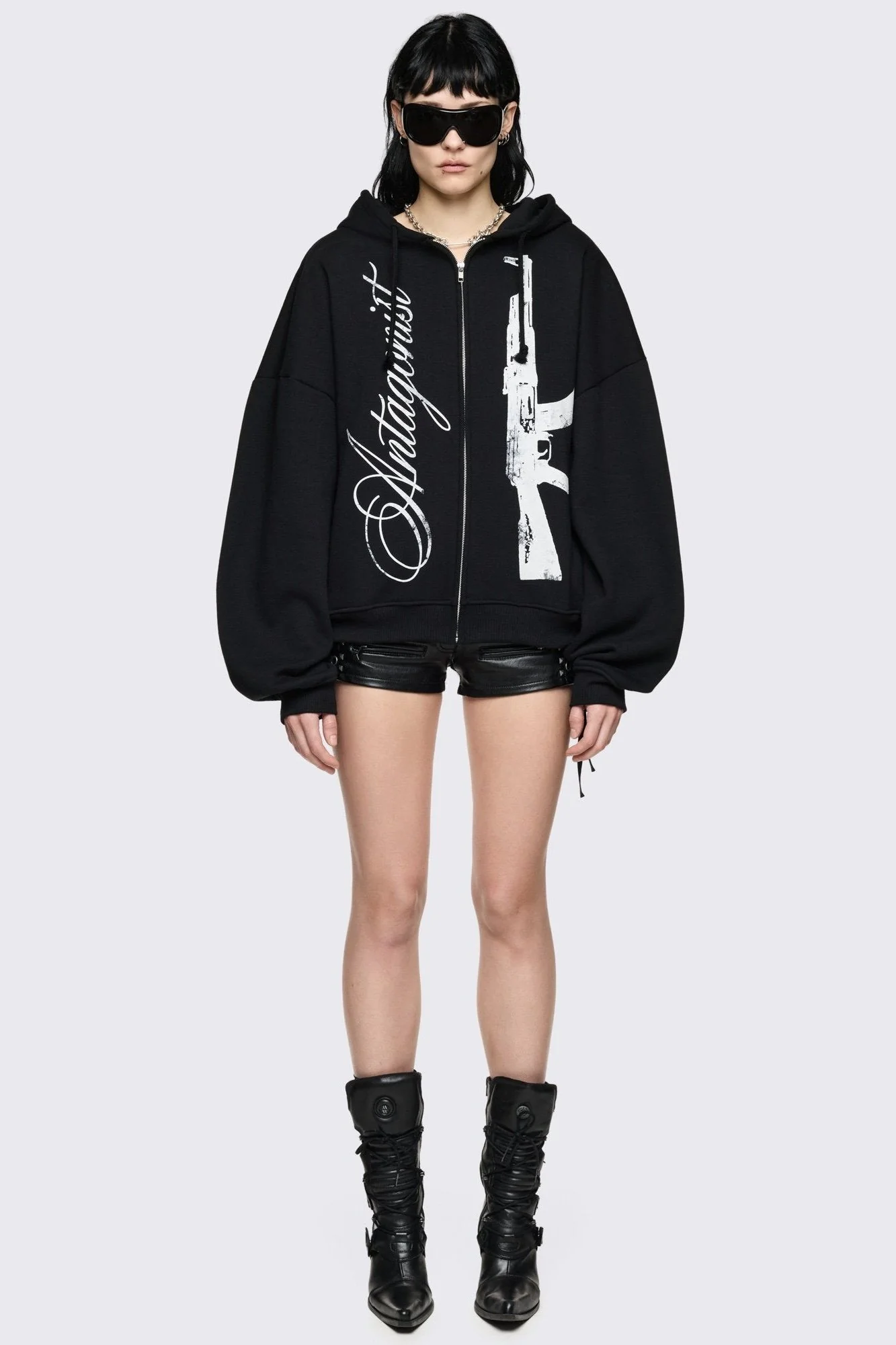 Antagonist Zip Up Hoodie - Image 5