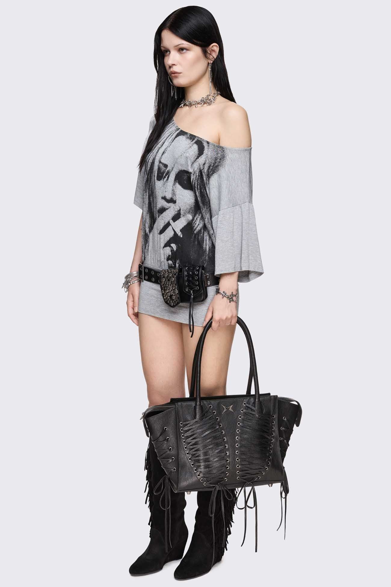 Avery Vegan Shoulder Bag - Image 3