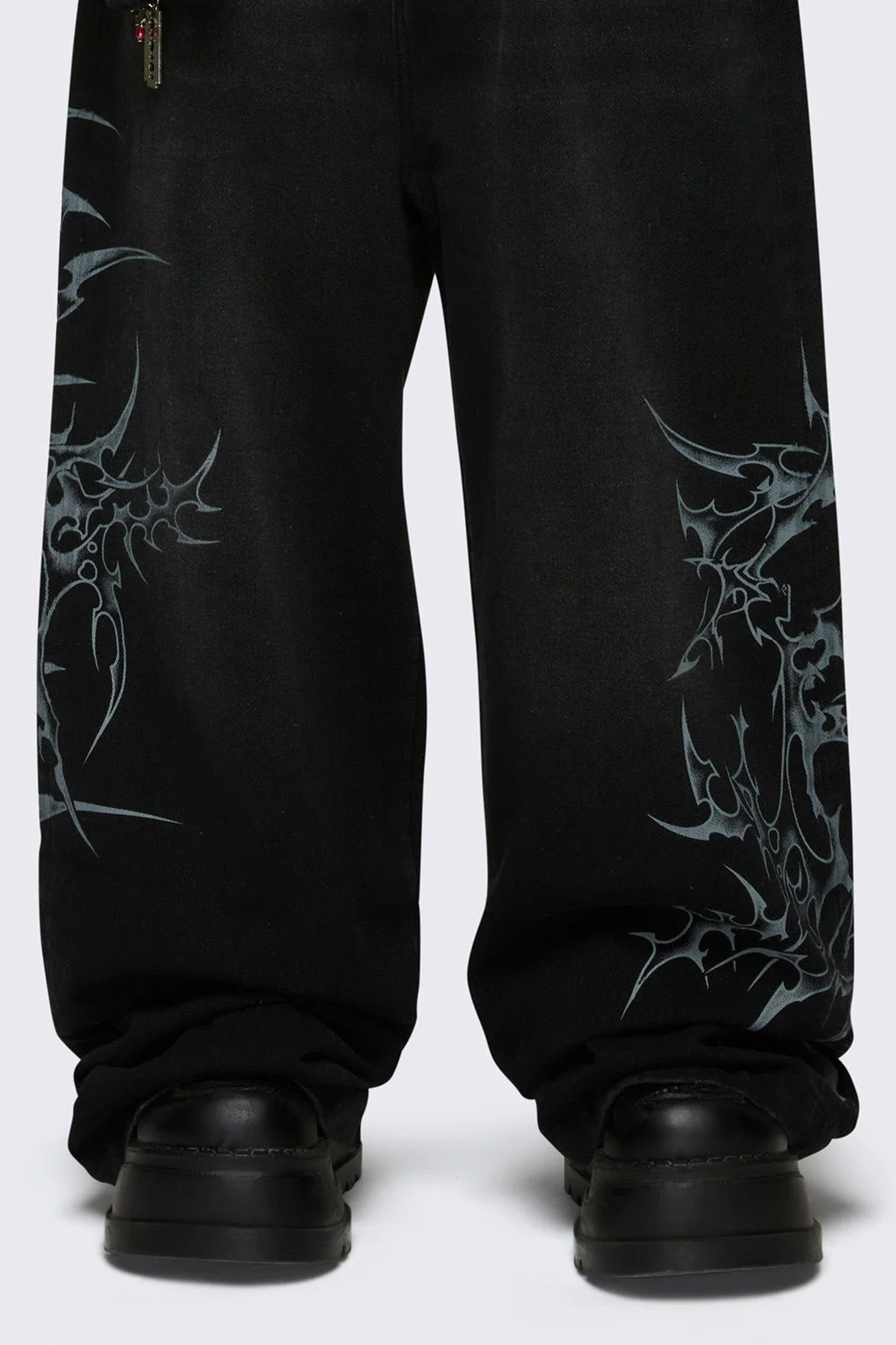 Blaze Graphic Baggy Jeans - Image 5