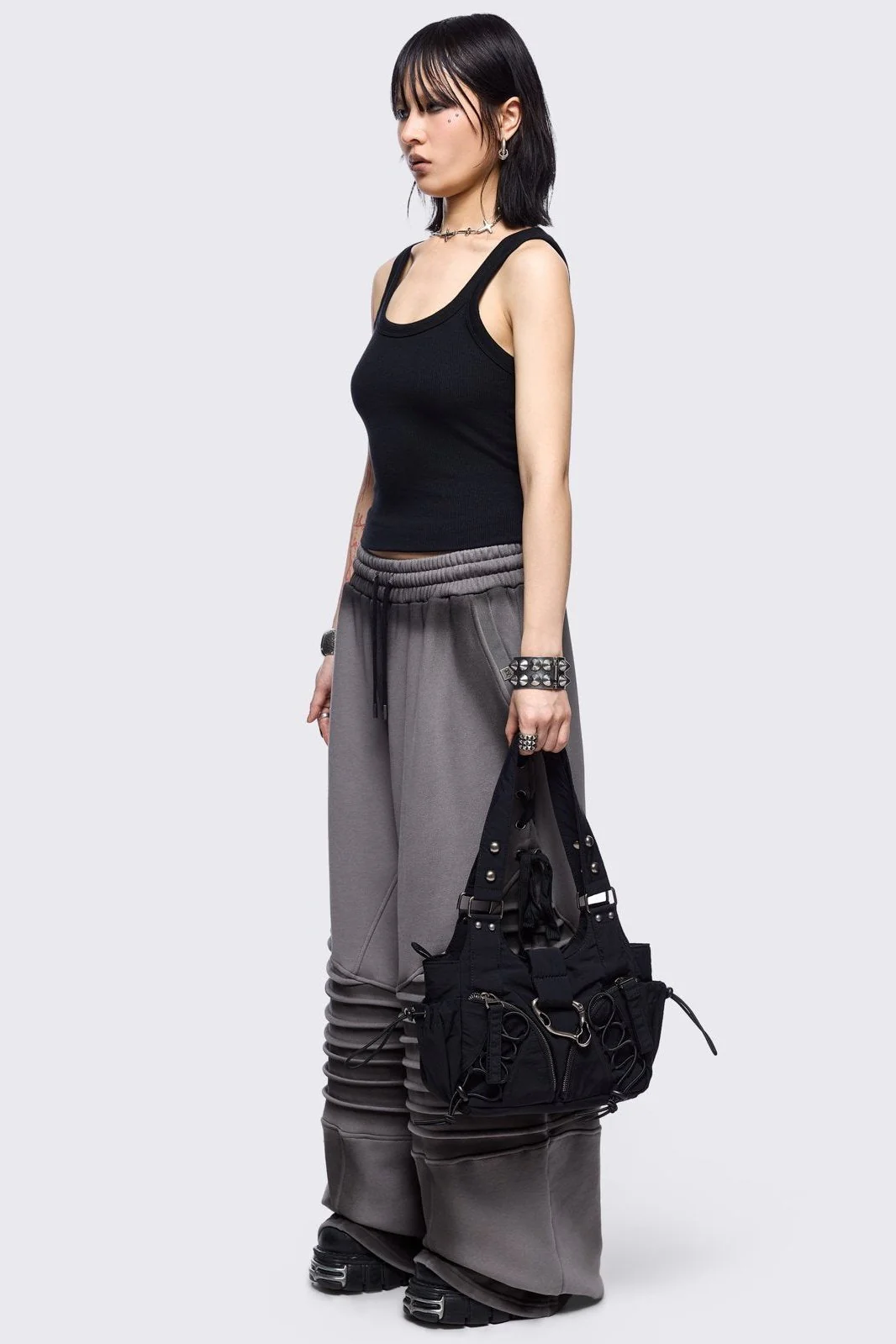 Blok Nylon Shoulder Bag - Image 3