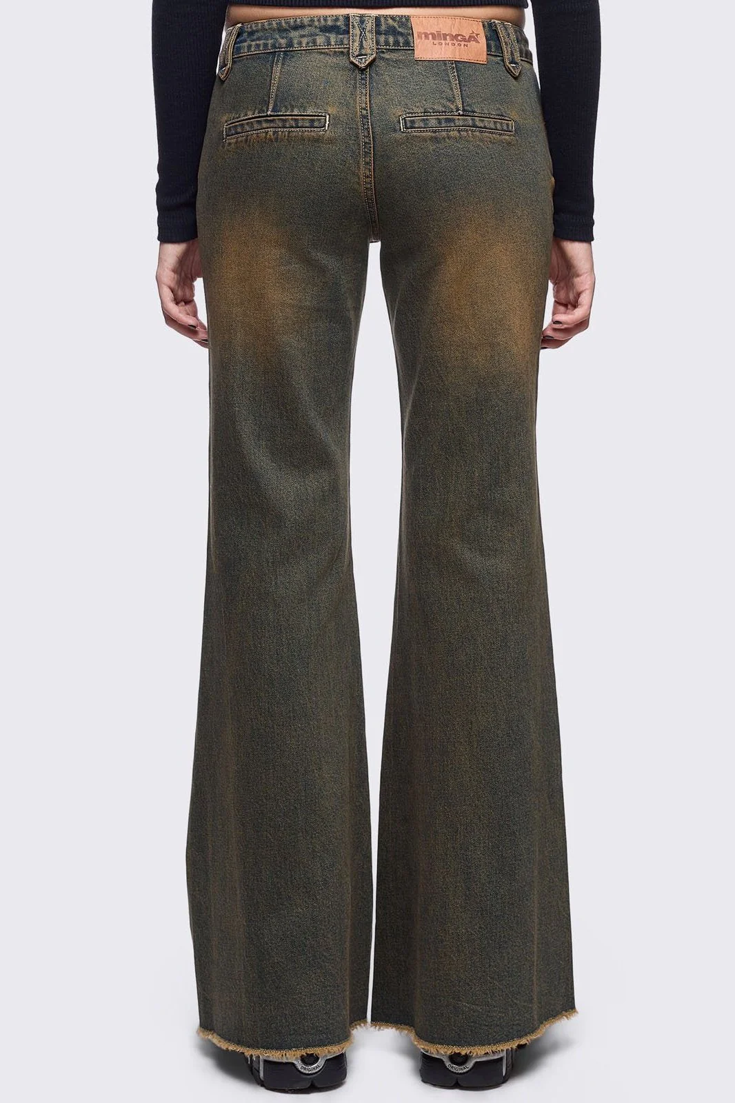 Brooke Blue Flared Jeans - Image 4