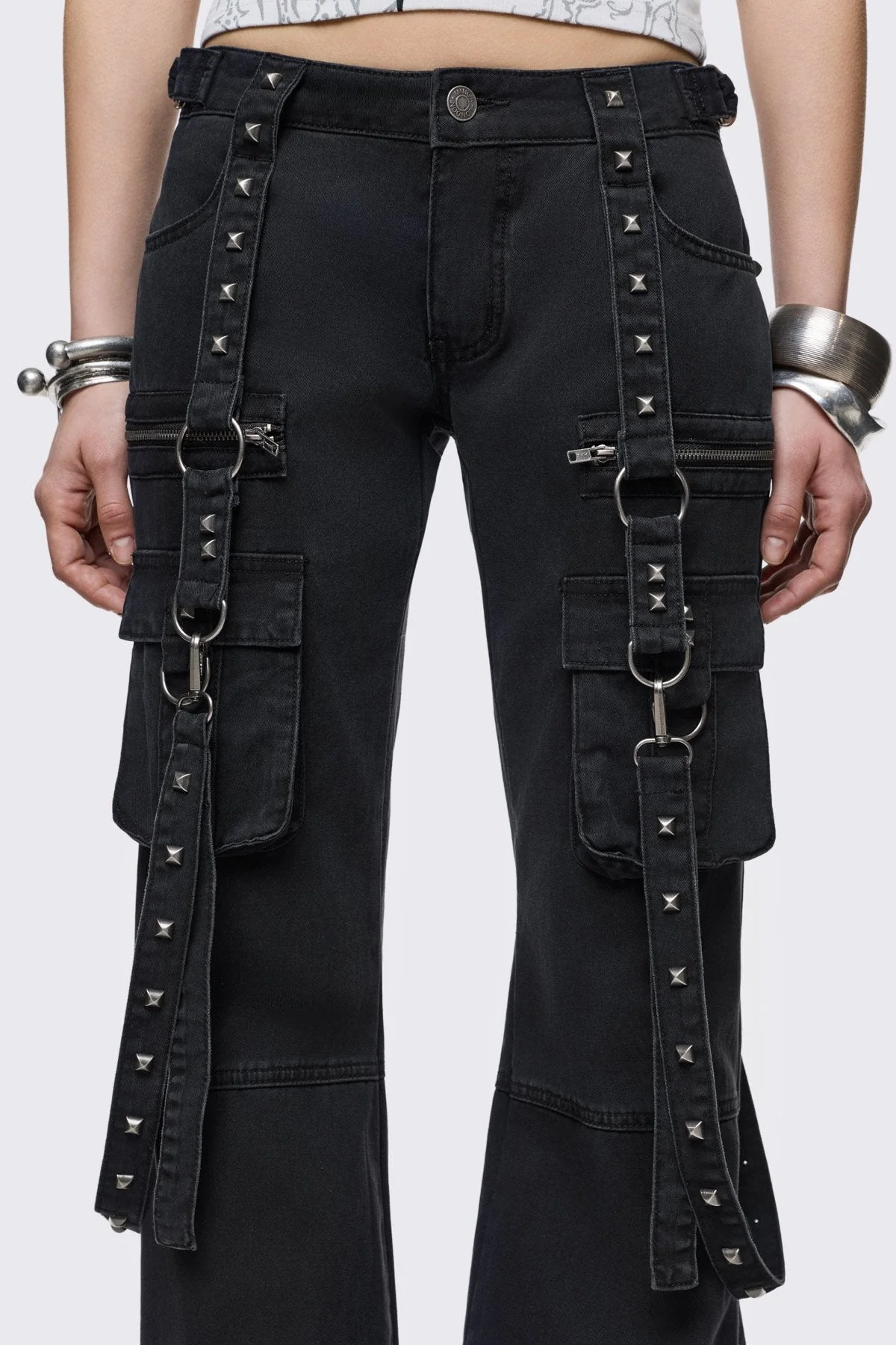 Bruise Flared Jeans - Image 3