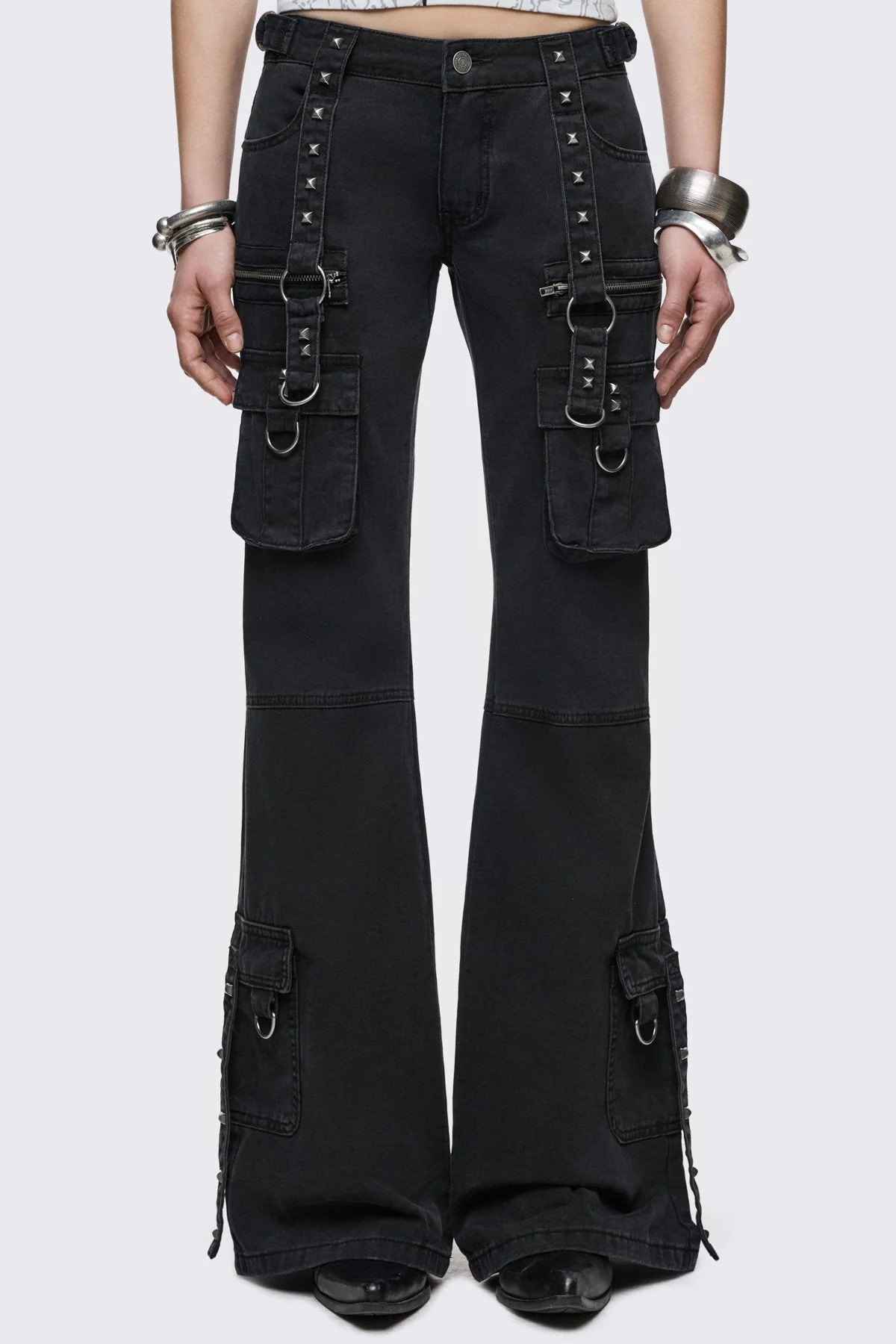Bruise Flared Jeans - Image 5