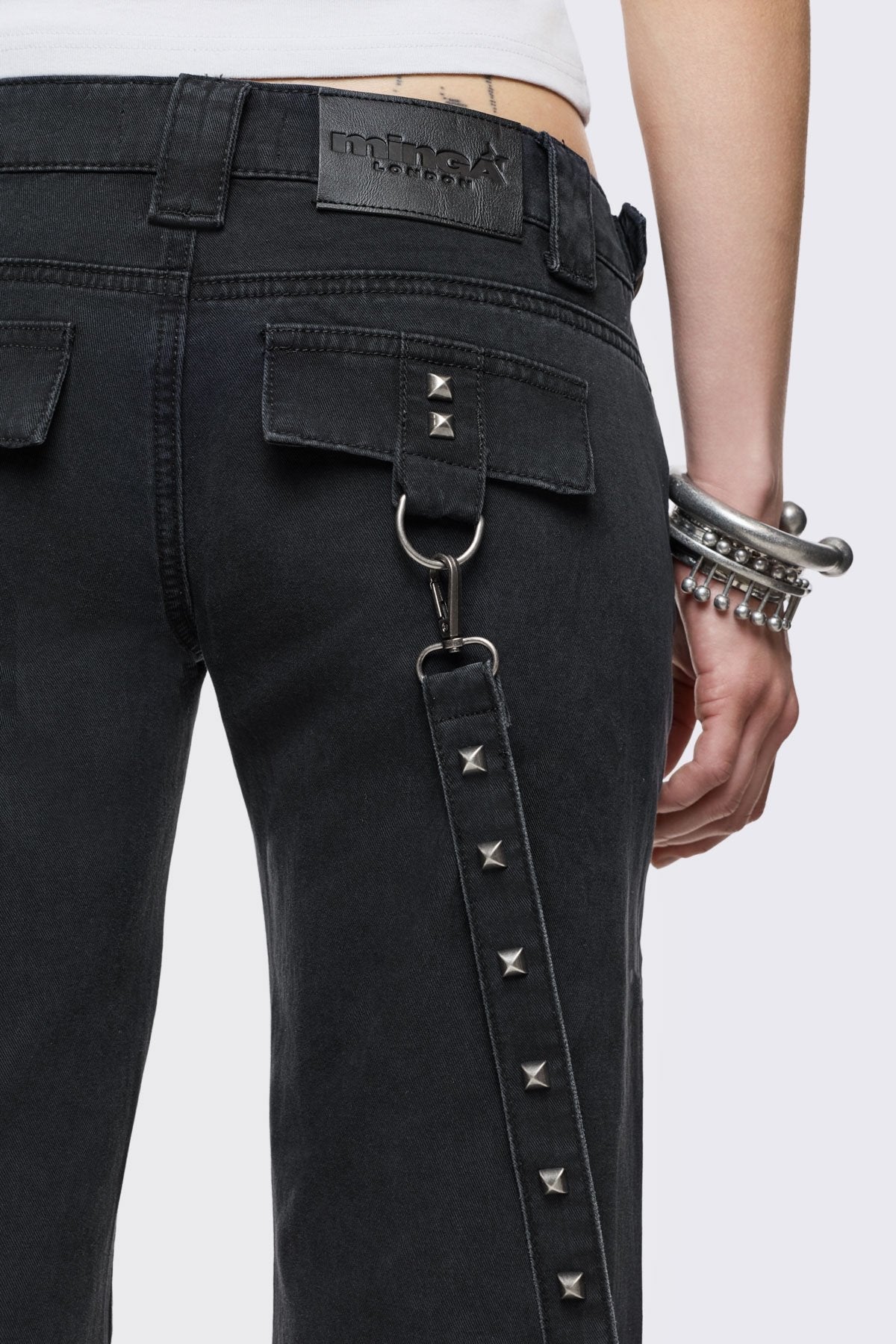 Bruise Flared Jeans - Image 8