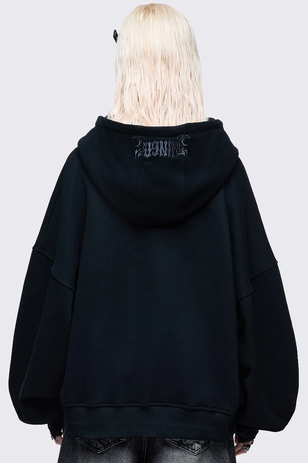 Burning Heart Zip Up Hoodie - Image 3