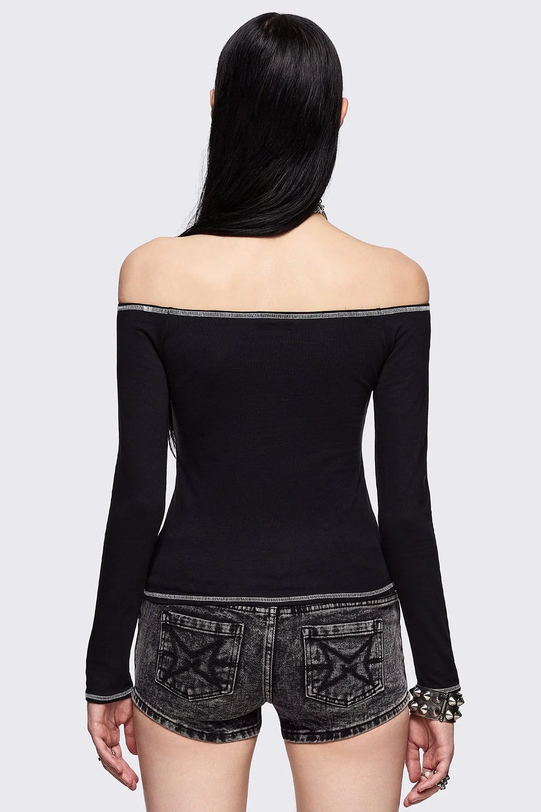 Chaotic Angel Off-Shoulder Top - Image 4