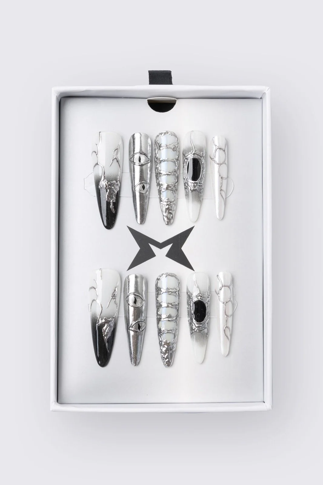 Chrome Crush Press On Nail Set - Image 3