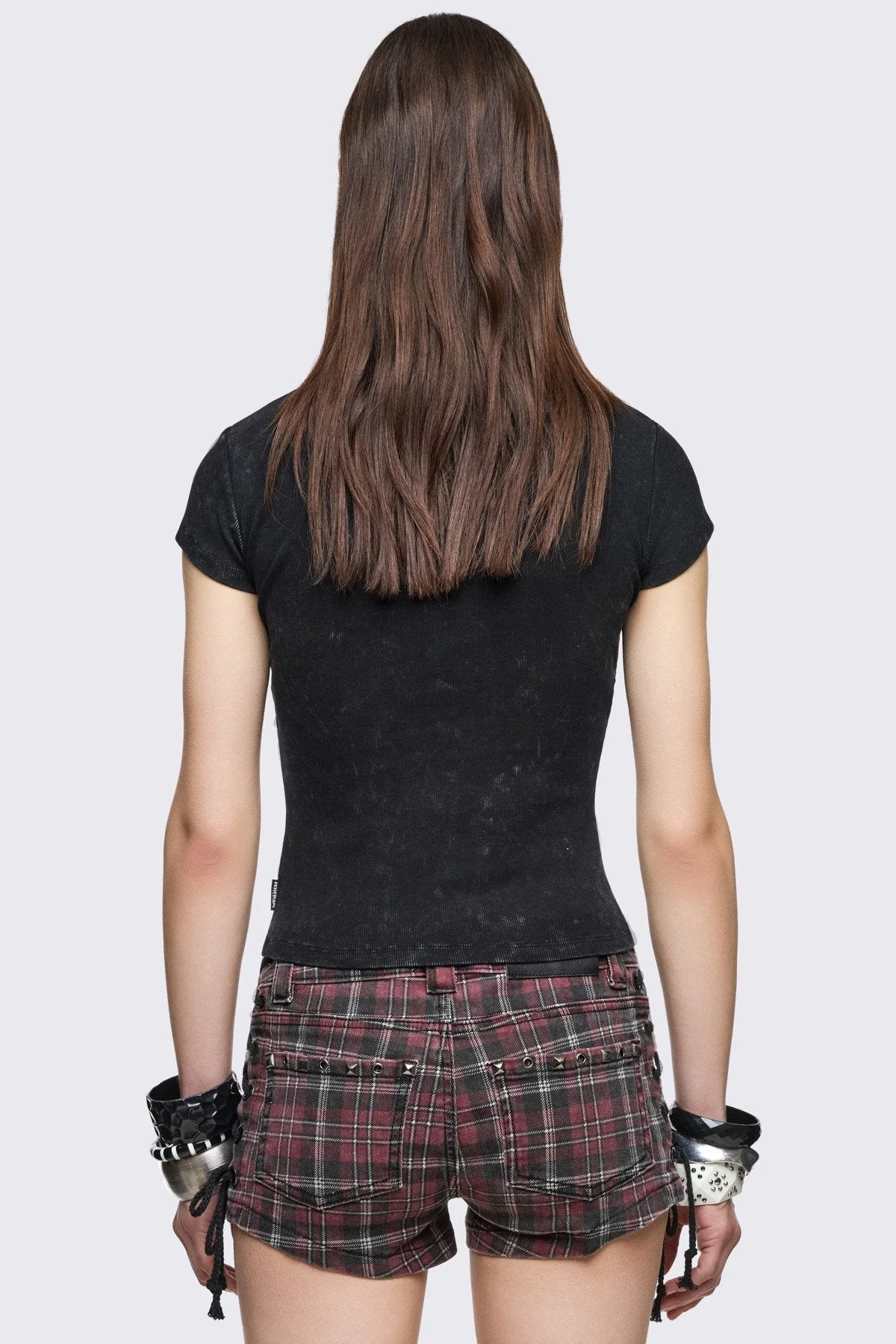 Coal Washed Baby Tee - Image 7