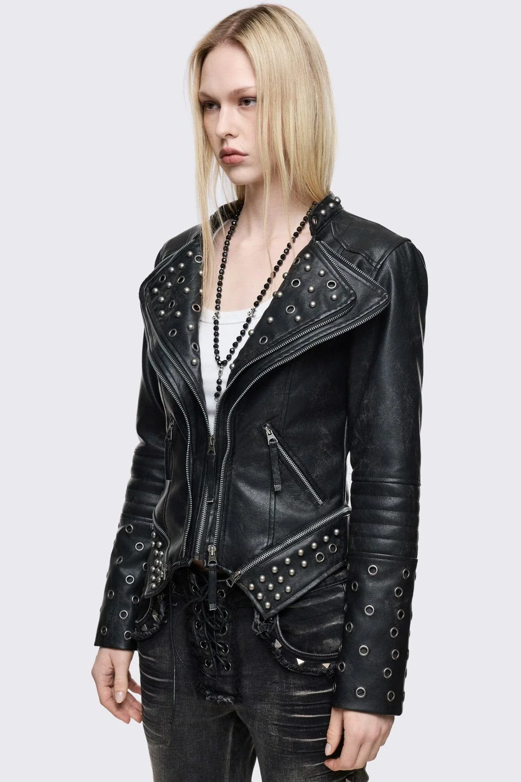 Courtney Biker Jacket - Image 3