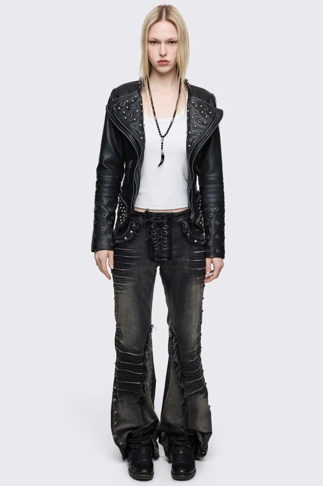 Courtney Biker Jacket - Image 4