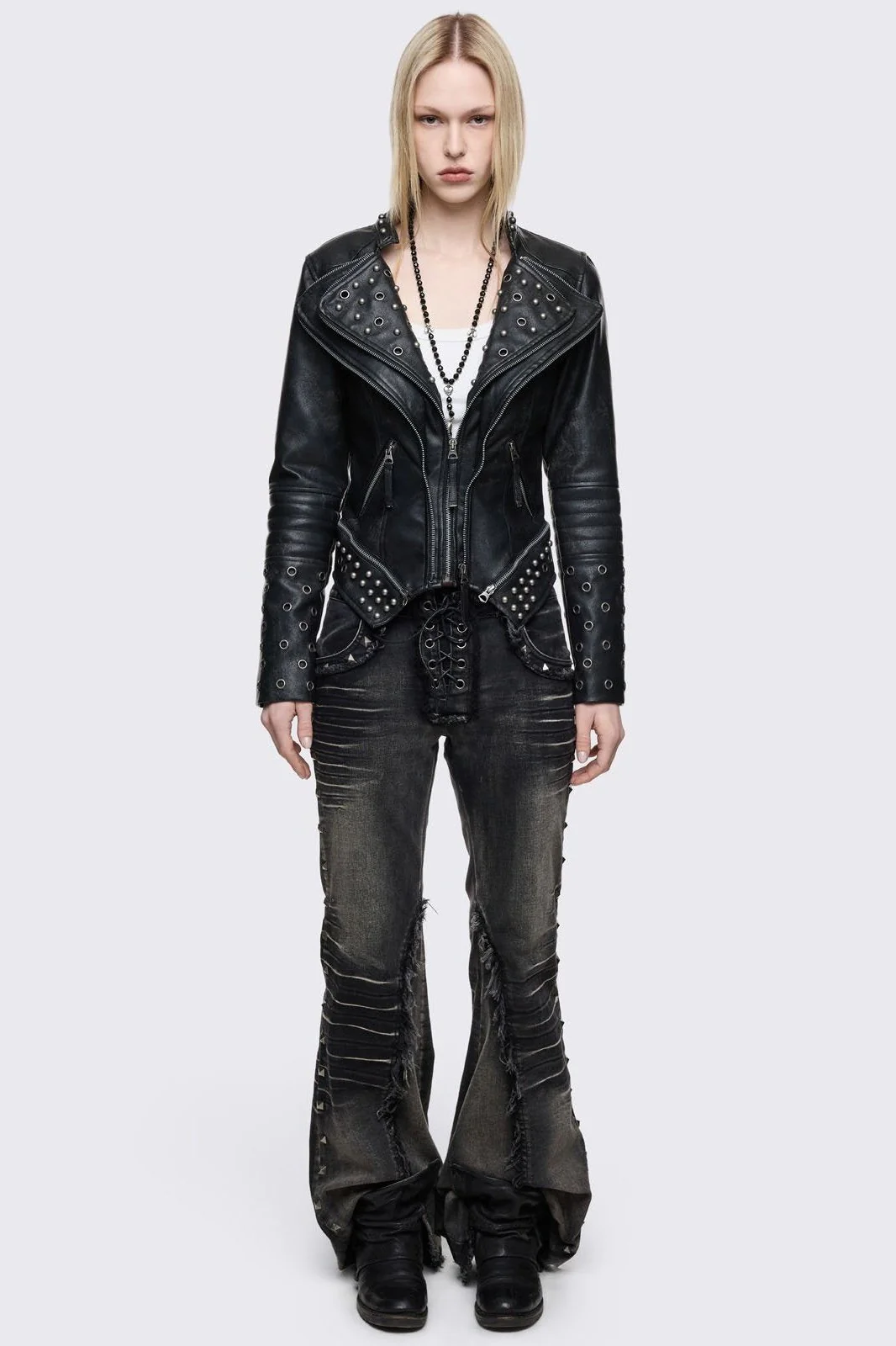 Courtney Biker Jacket - Image 6