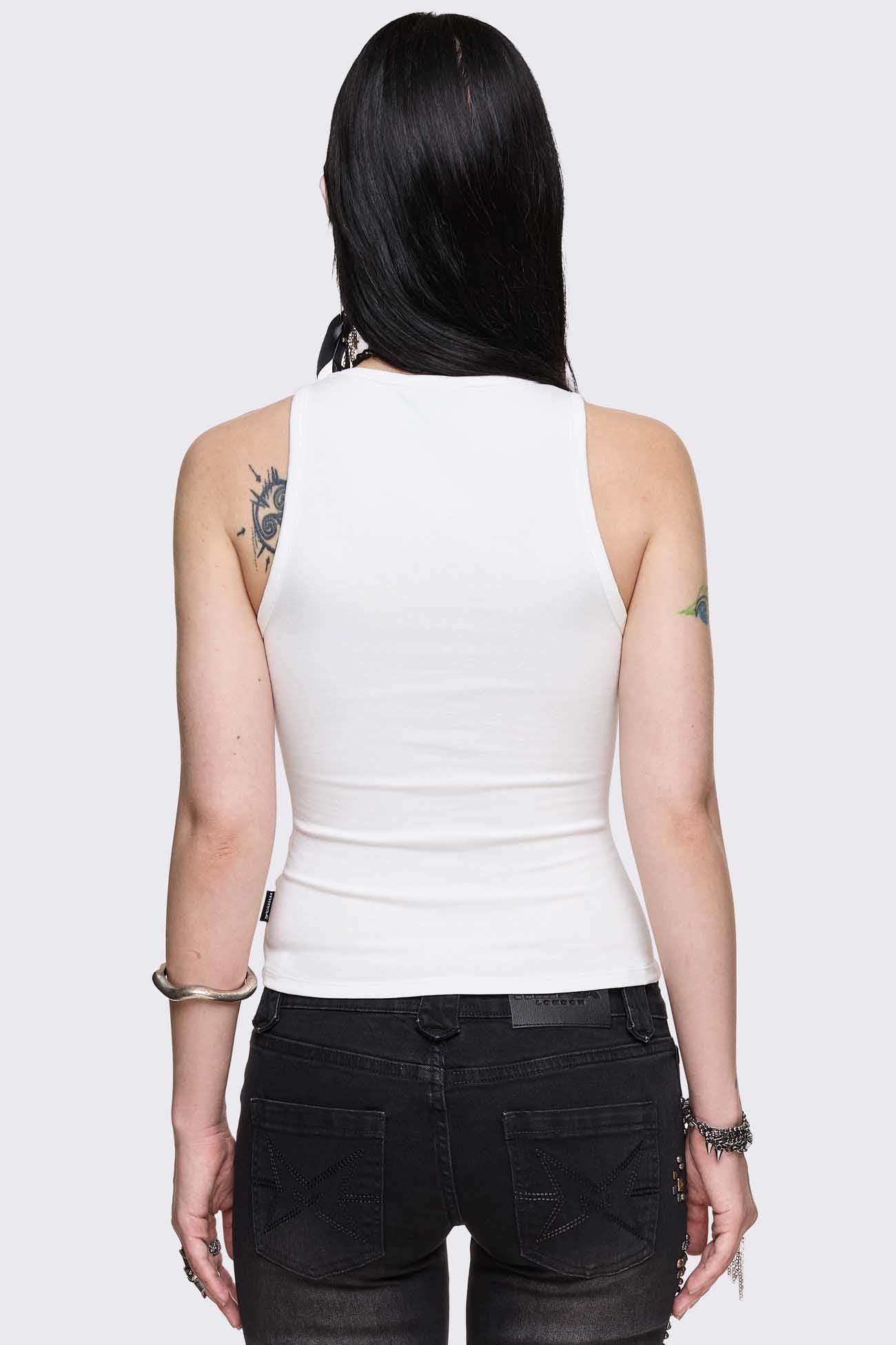 Courtney Lace-Up Top - Image 5