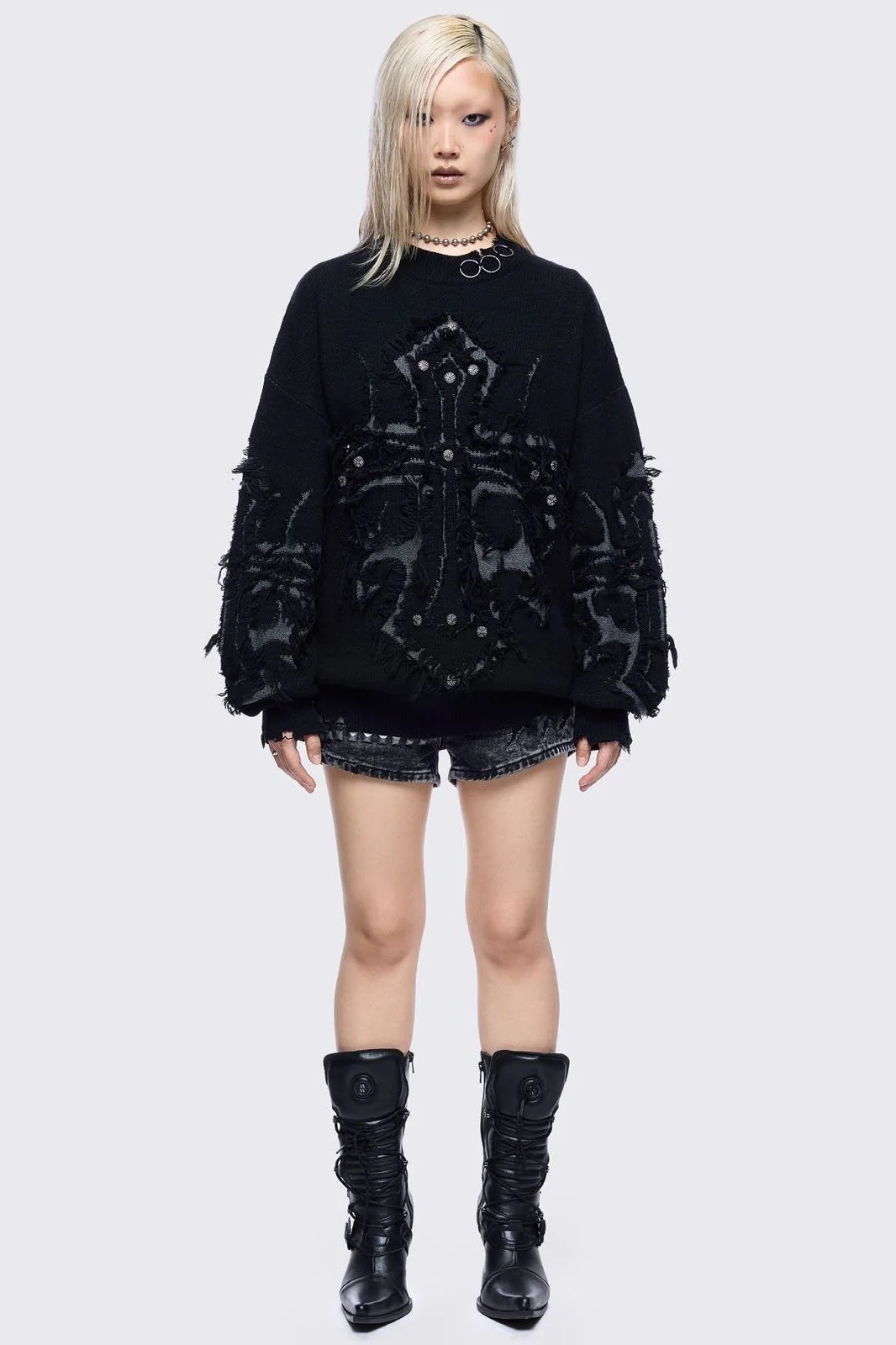 Cross of Ruin Sweater - Image 3