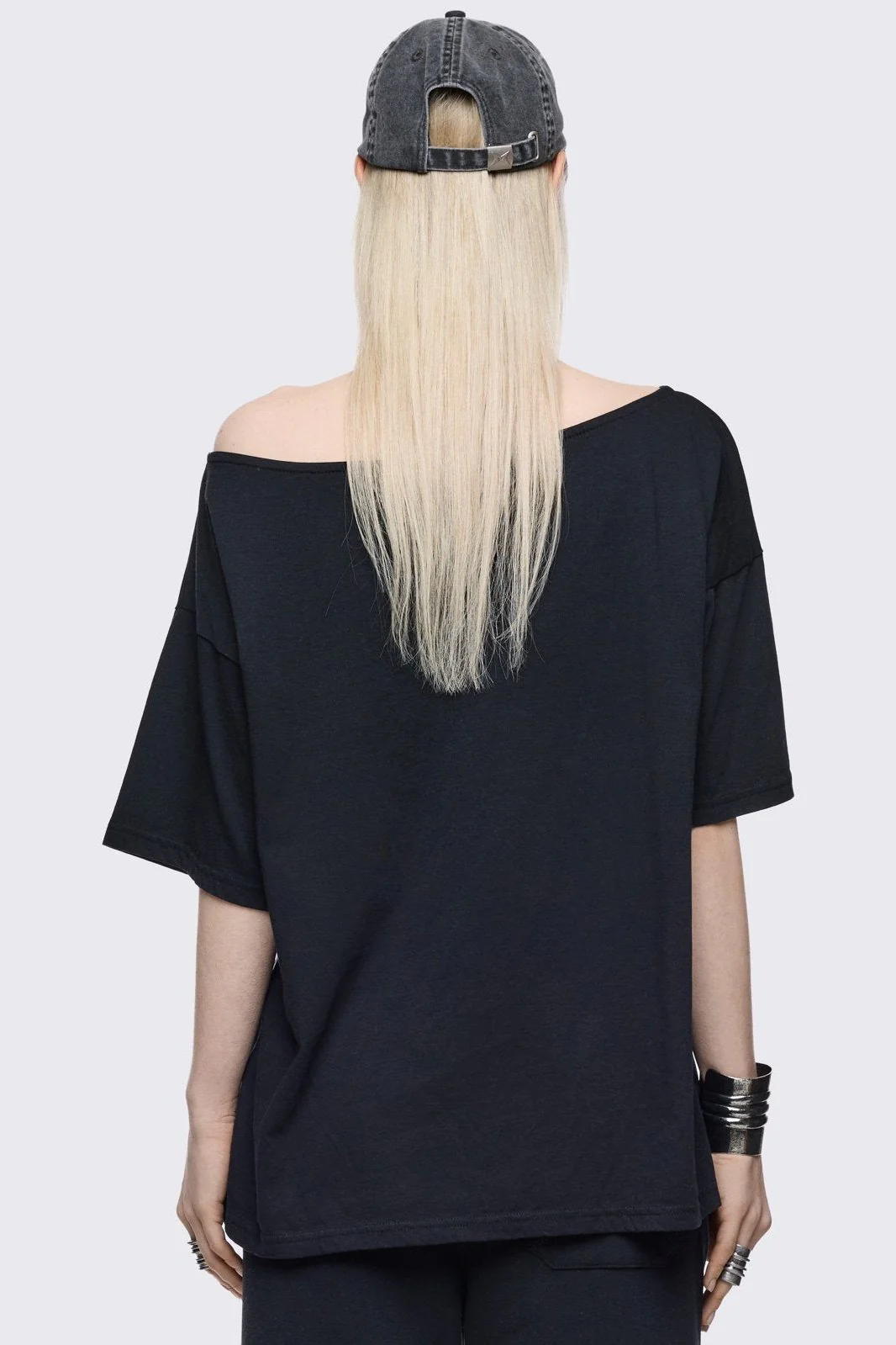 Crown of Swords Off-Shoulder T-Shirt - Image 5