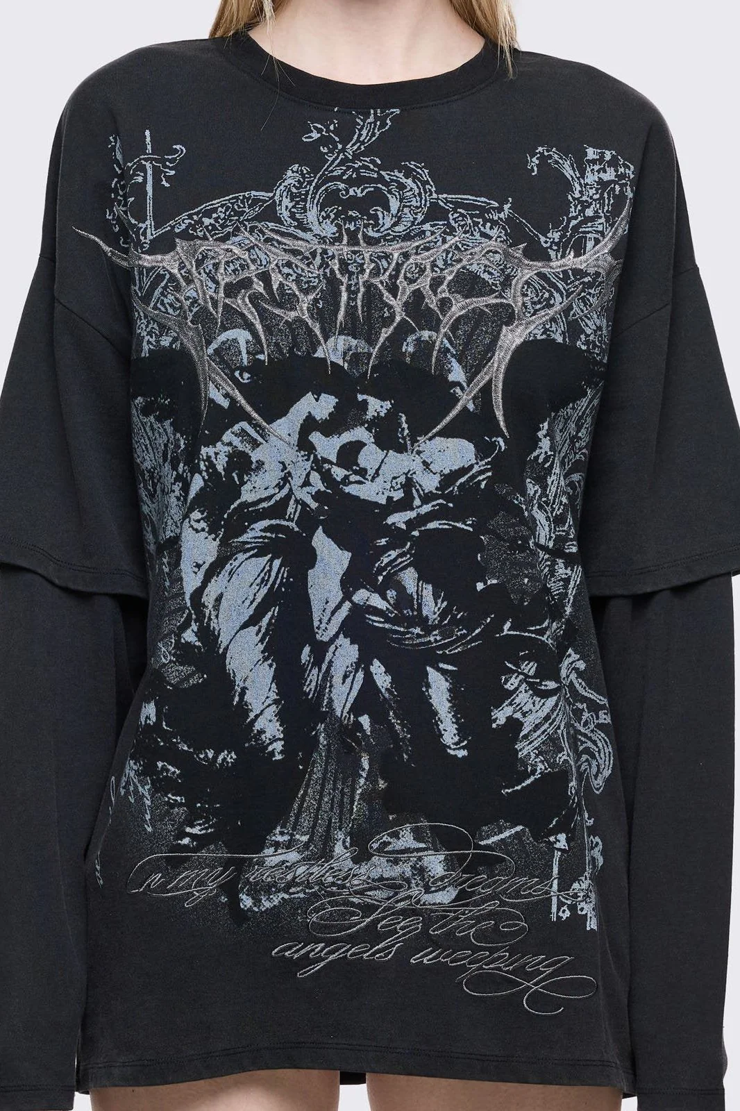 Dark Renaissance Layered T-Shirt - Image 3