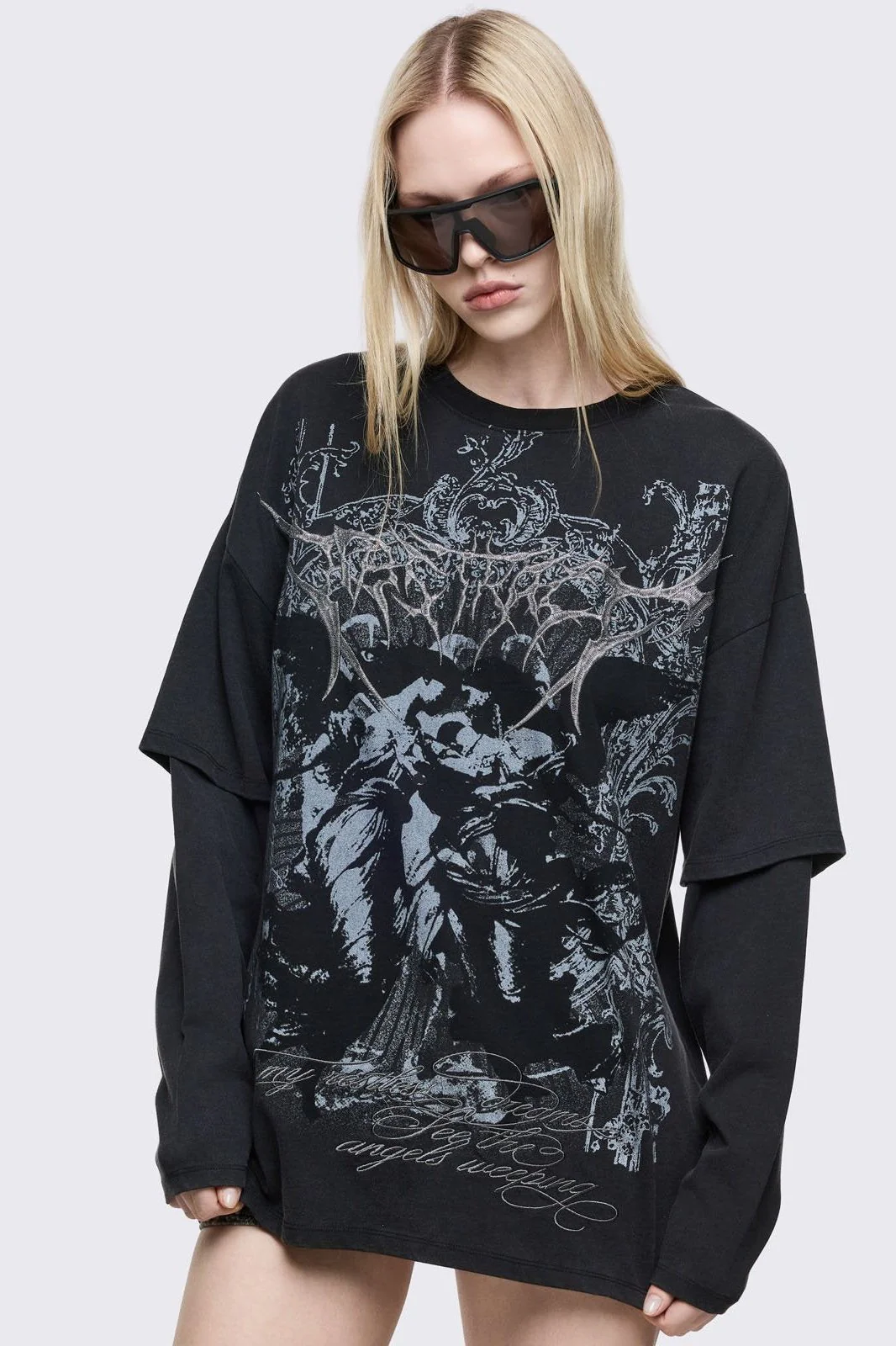 Dark Renaissance Layered T-Shirt - Image 5