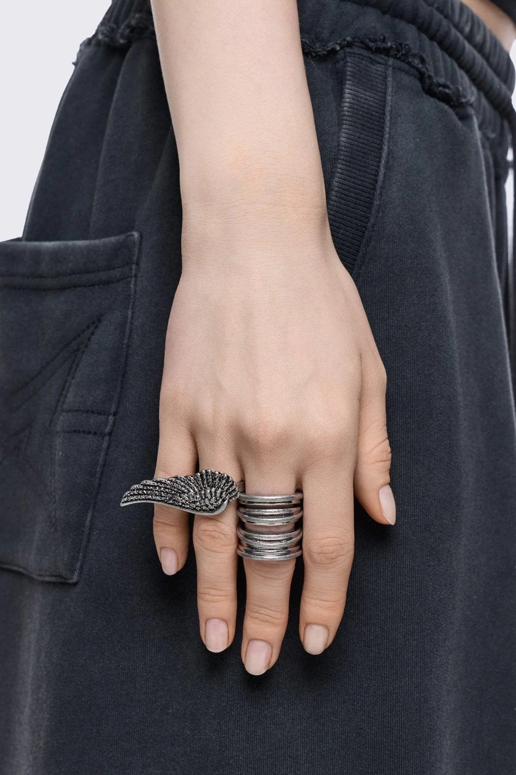 Dusty Wings Ring Set - Image 4