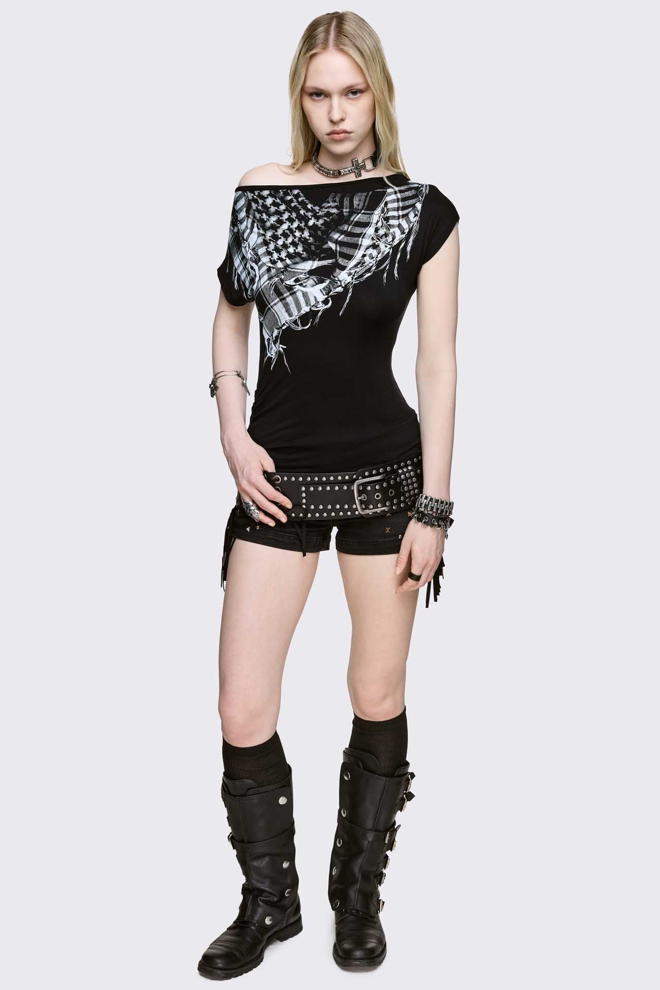 Elowen Off Shoulder Top - Image 4