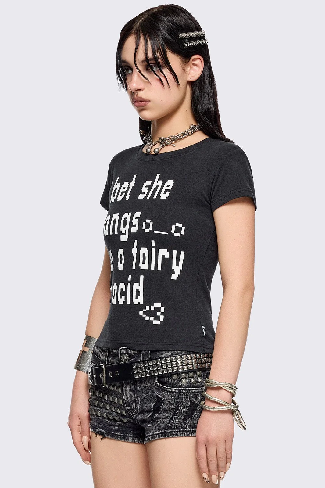 Fairy on Acid Baby Tee - Image 4