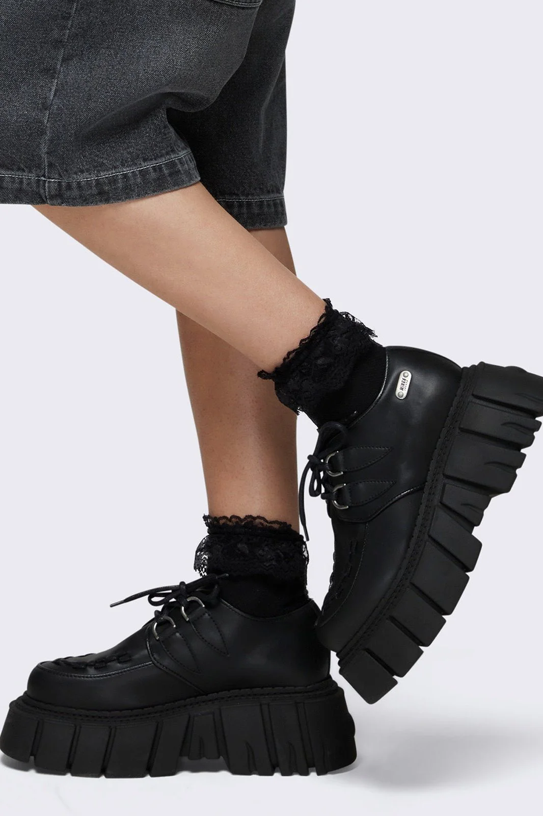 Gig Black Creeper Shoes - Image 4