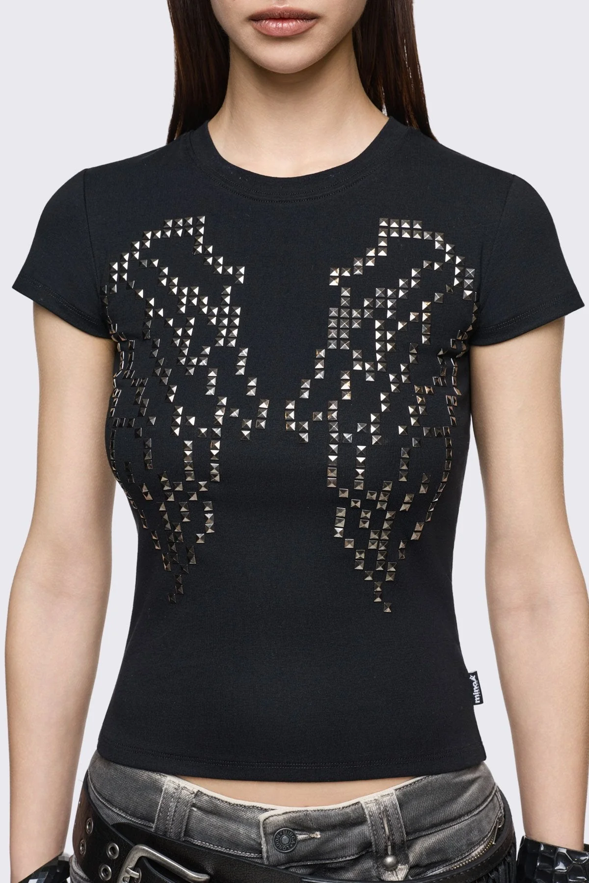 Glitter Flight Baby Tee - Image 3