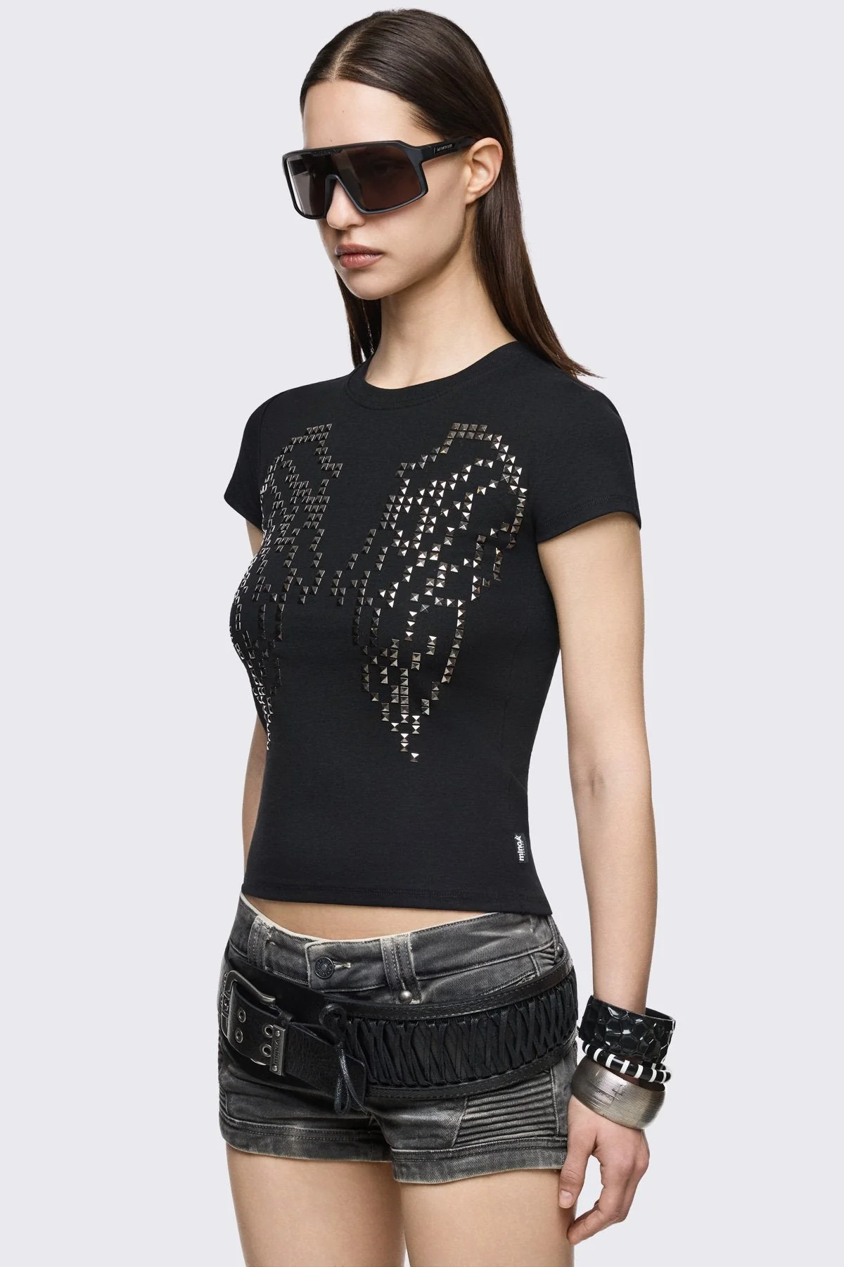Glitter Flight Baby Tee - Image 6