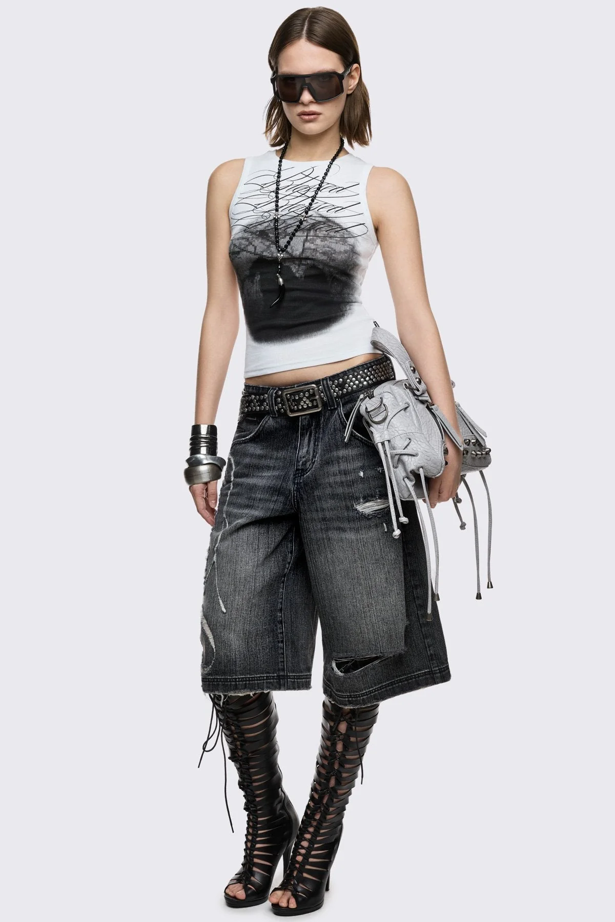 Goth Benediction Vest Top - Image 2
