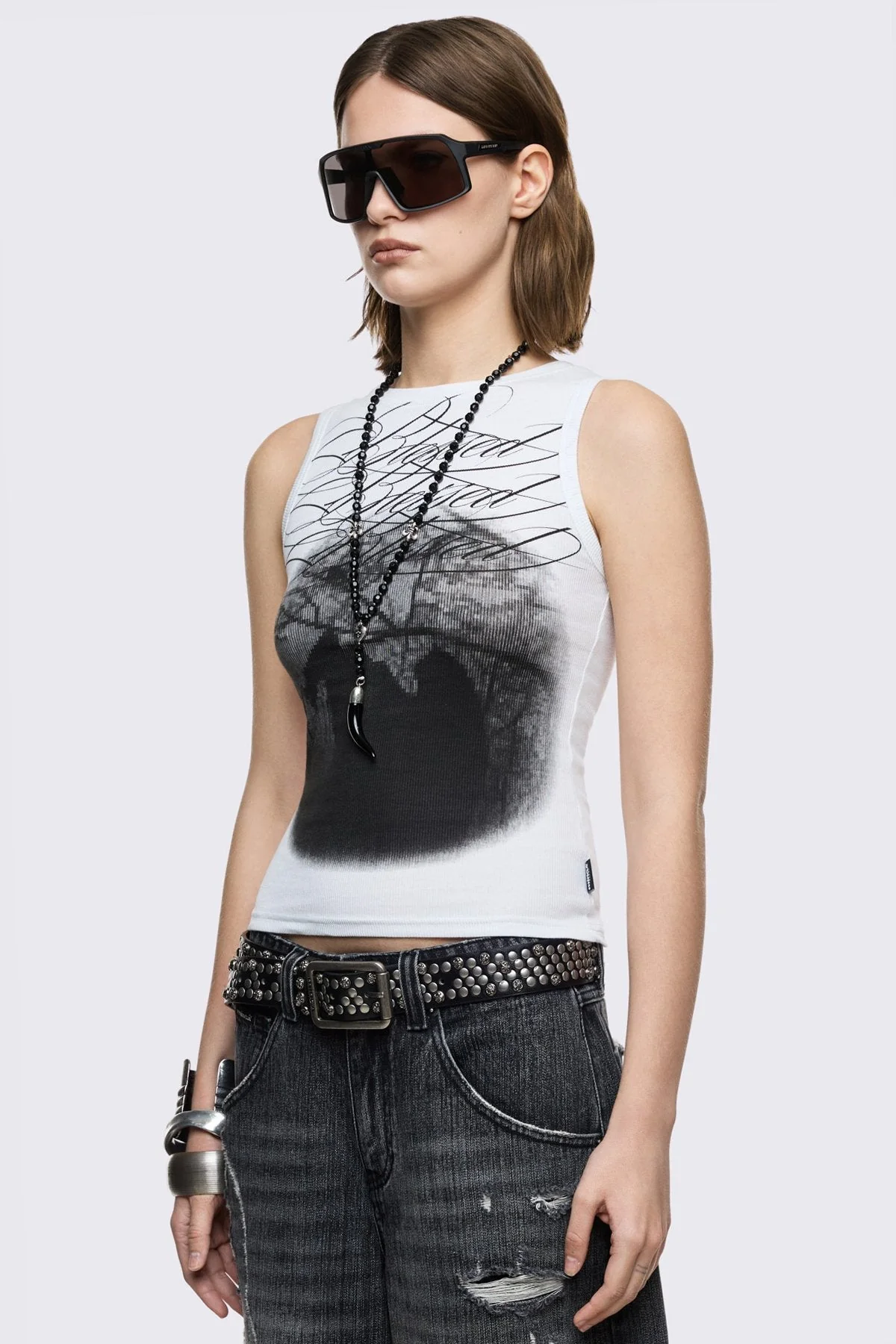 Goth Benediction Vest Top - Image 6