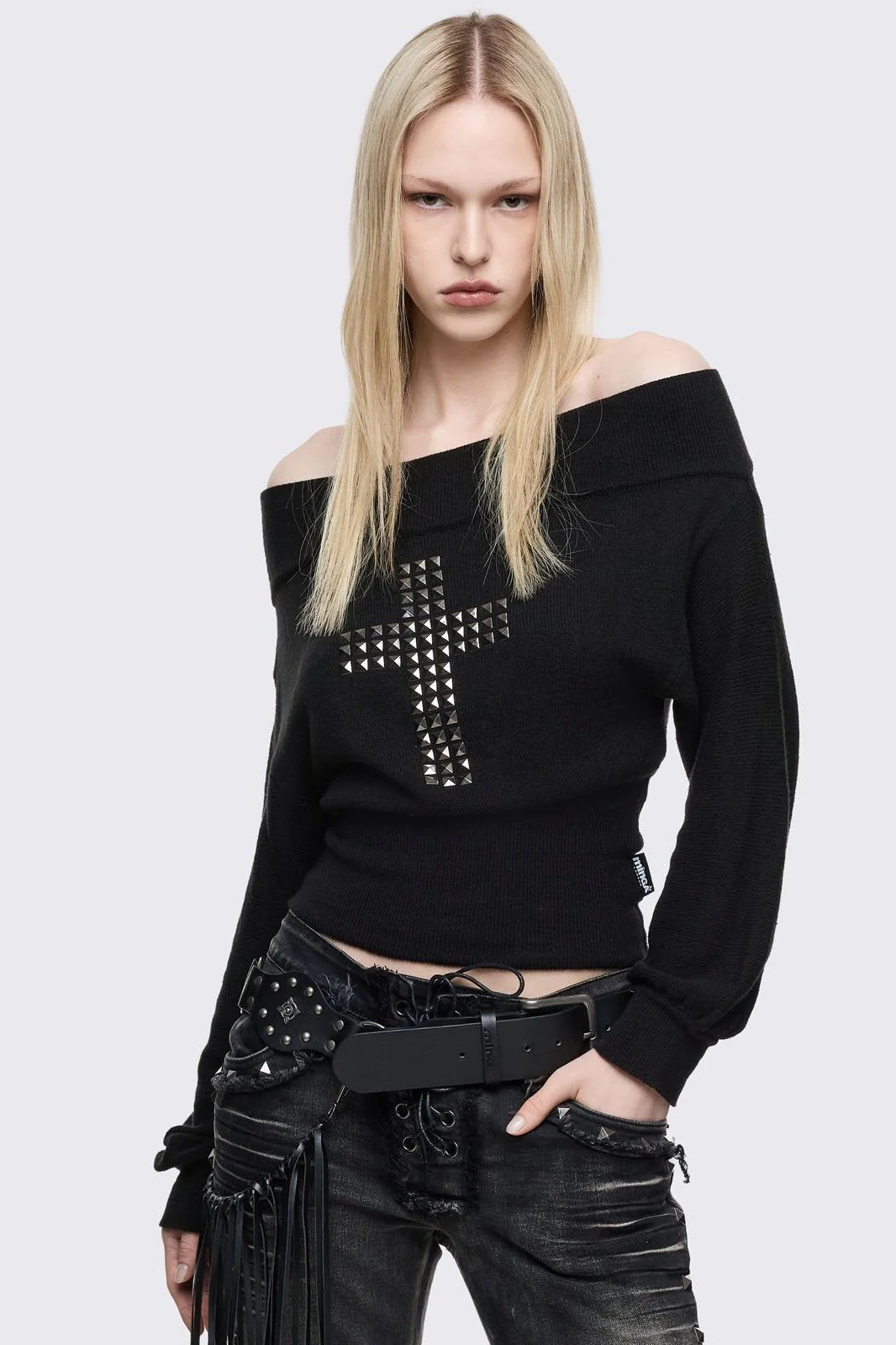 Grace Off-Shoulder Sweater - Image 3
