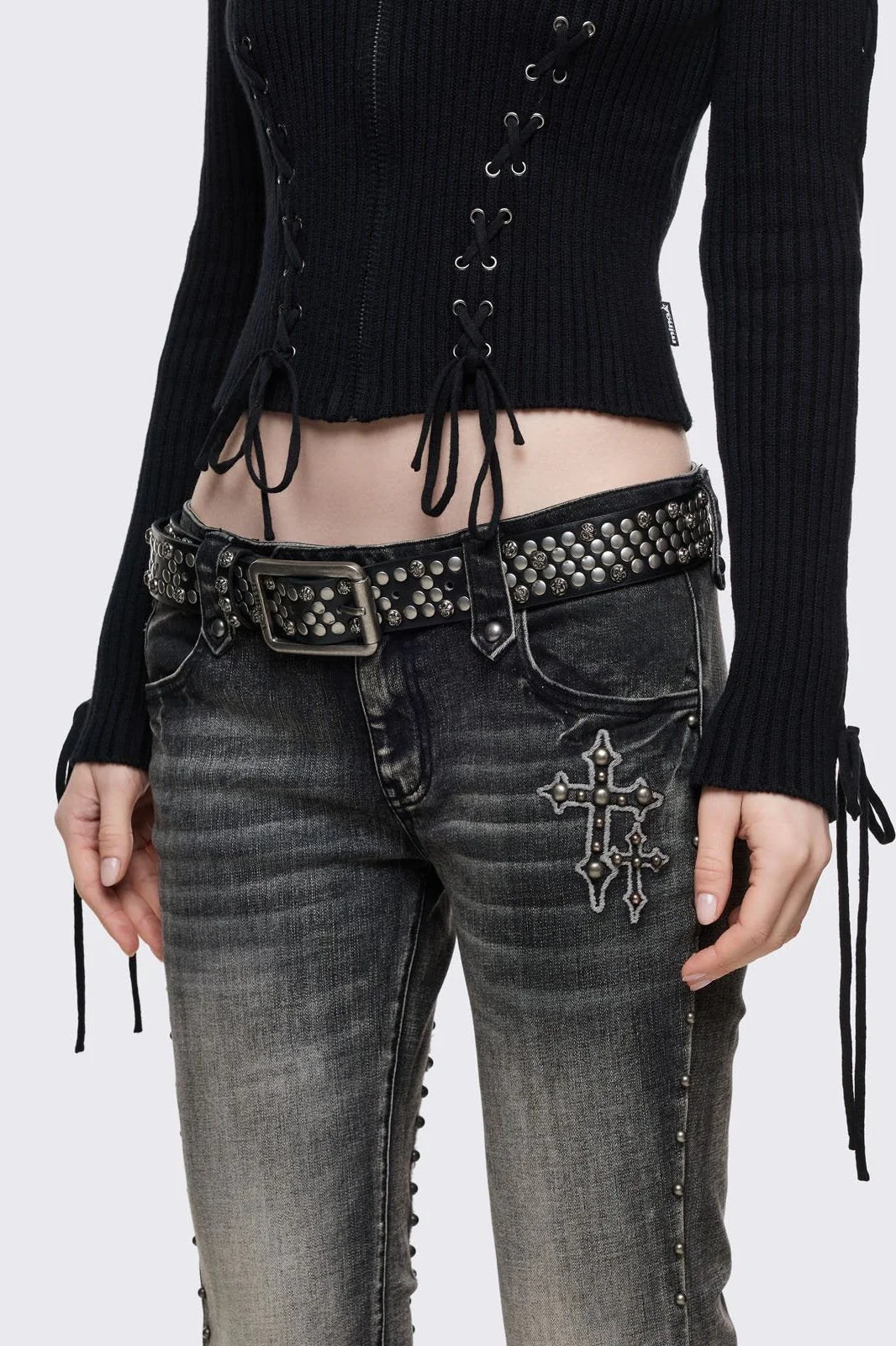 Hammered Buckle Belt - Image 4