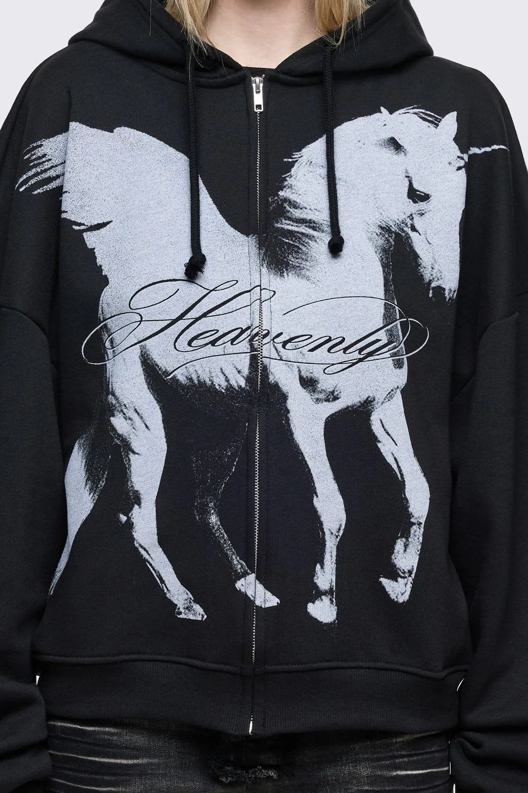 Heavenly Alicorn Zip Up Hoodie - Image 3