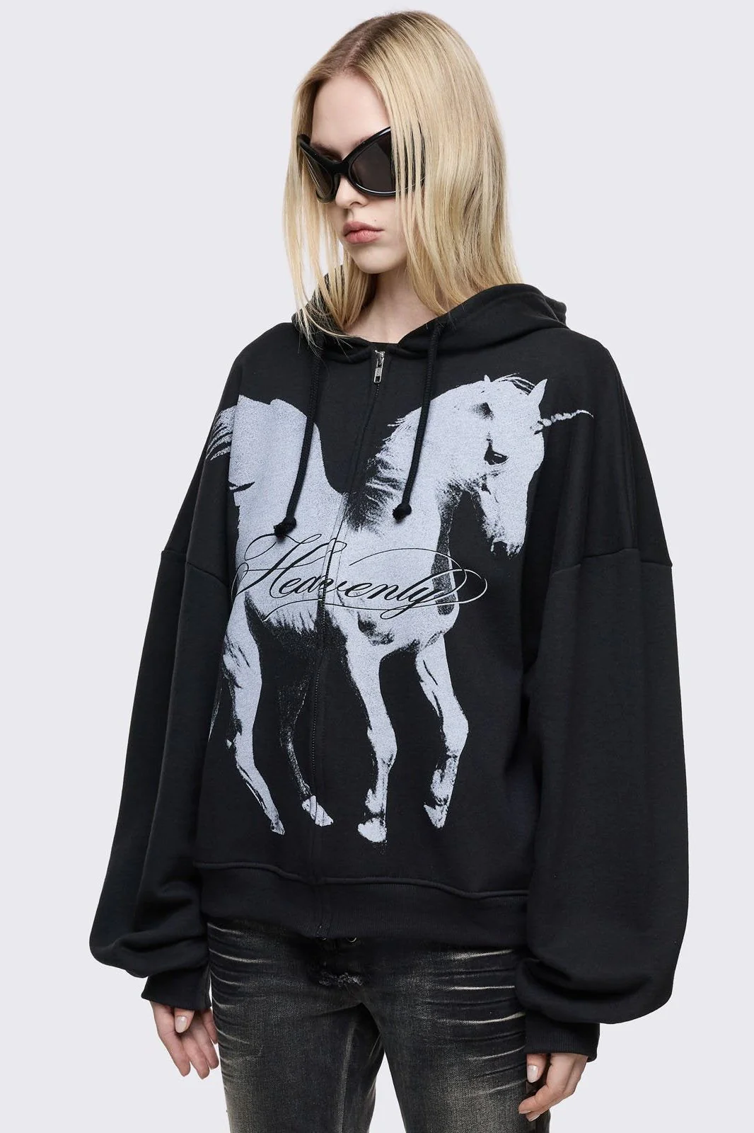 Heavenly Alicorn Zip Up Hoodie - Image 4