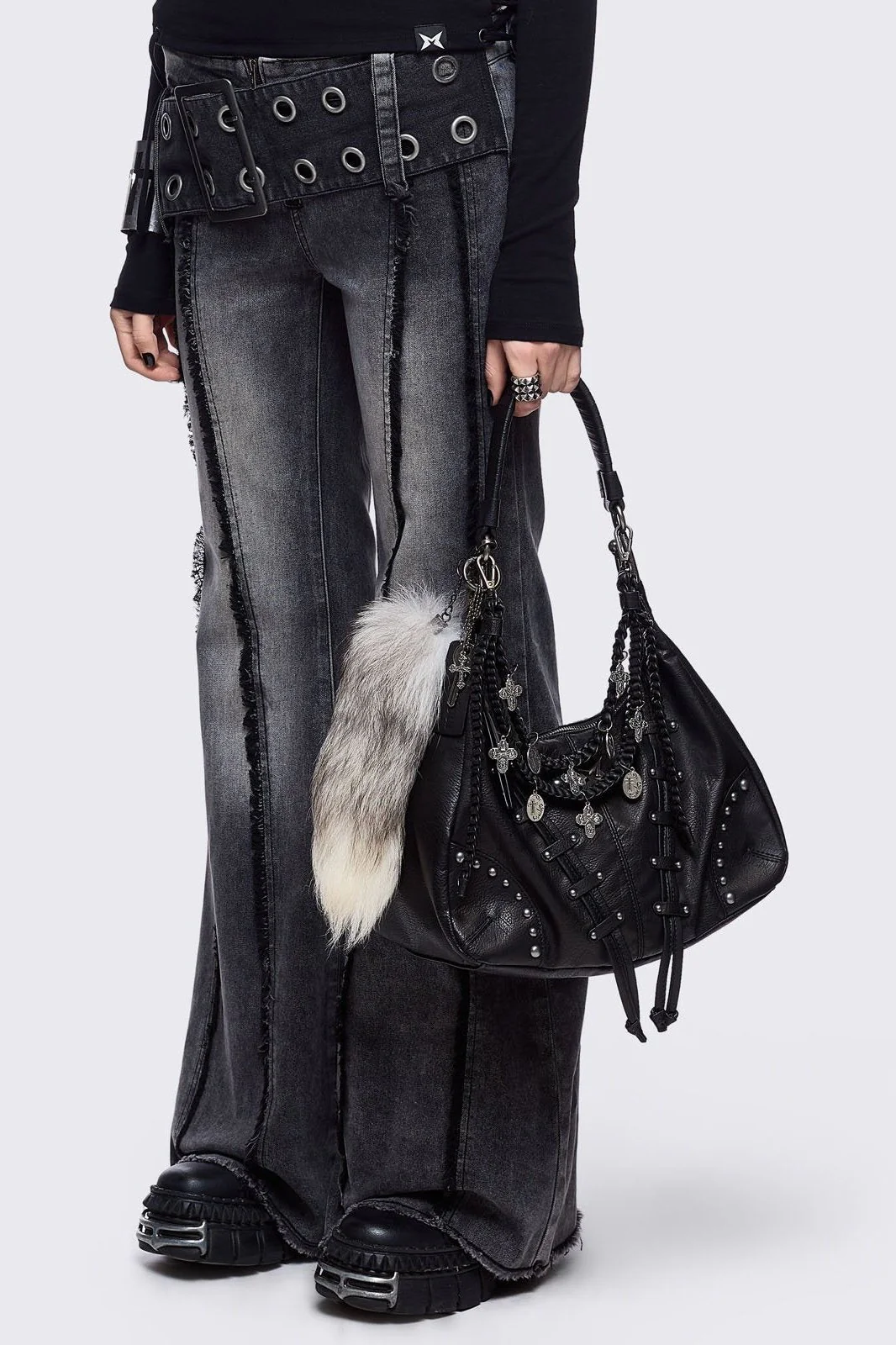 Hester Vegan Leather Shoulder Bag - Image 5
