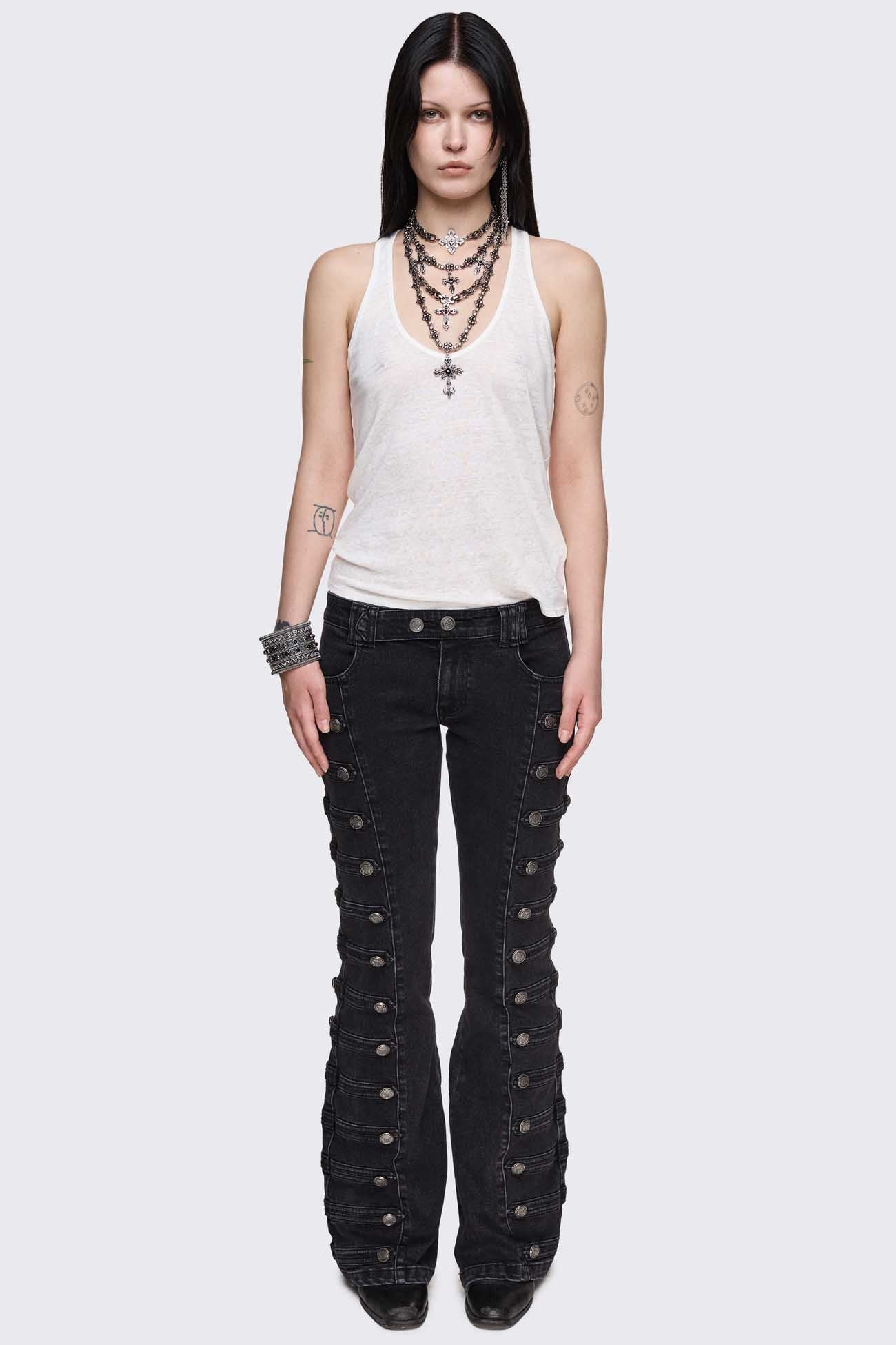Hilda Flared Jeans - Image 3