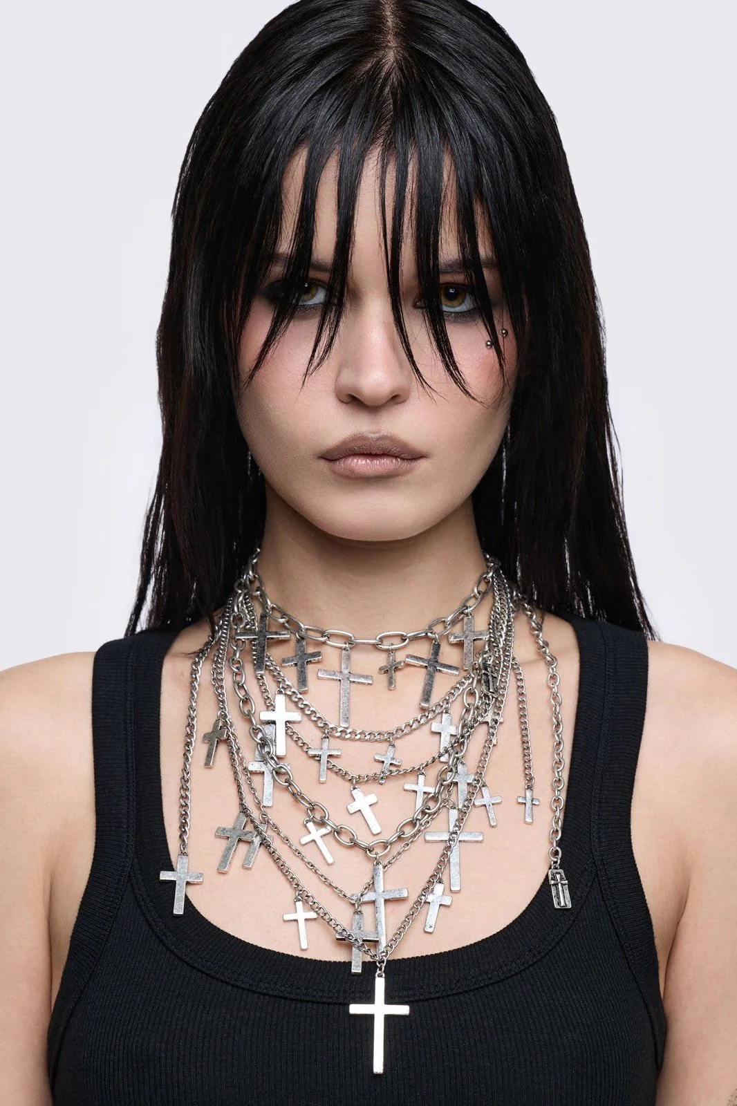 Holy Hell Layered Necklace - Image 2