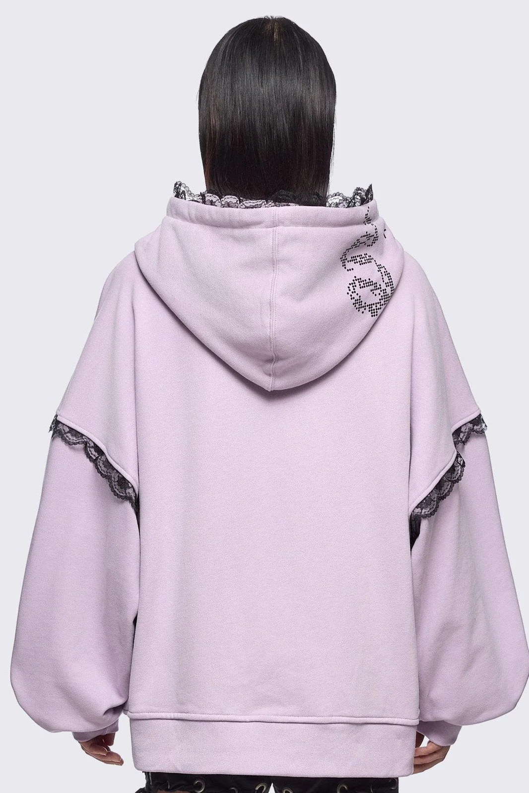 Ip Address Pink Zip Up Hoodie - Image 6