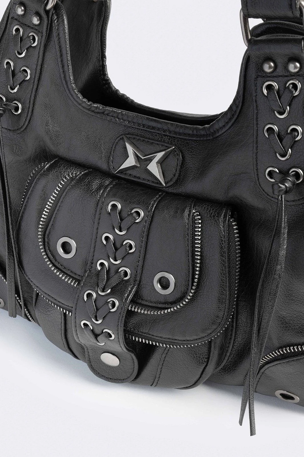 Jules Vegan Leather Shoulder Bag - Image 3