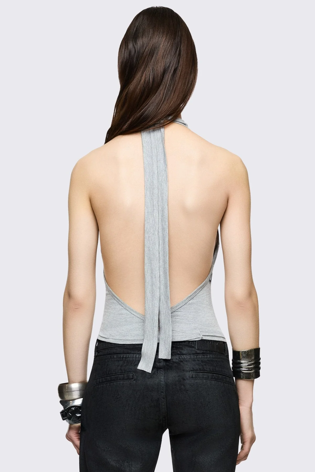 Kaia Marl Cowl Top - Image 4