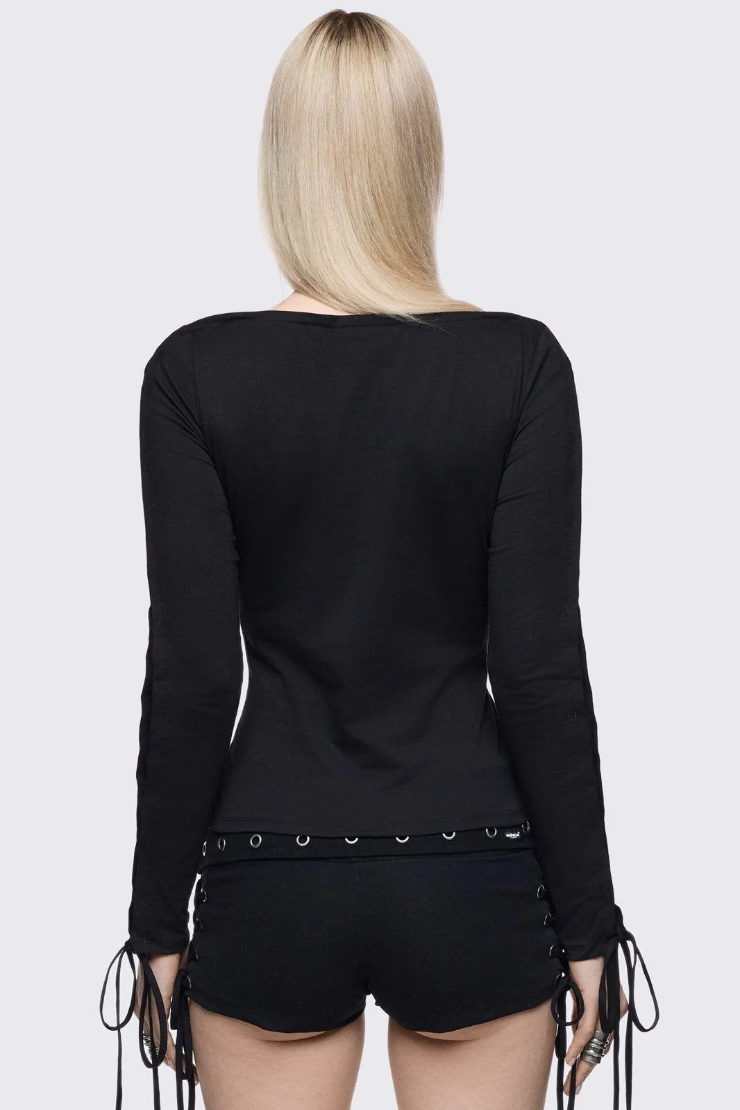 Kalee Lace-Up Top - Image 4