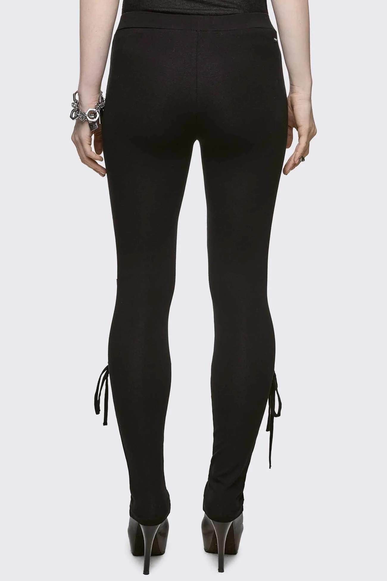 Laced Up Leggings - Image 4