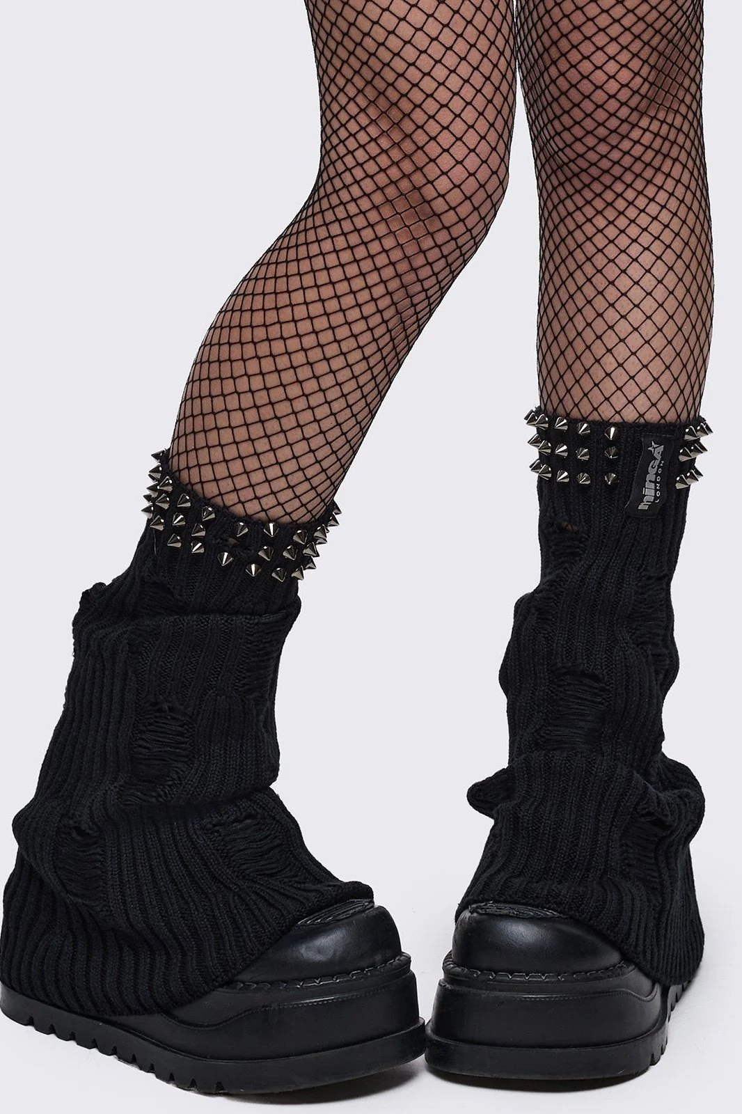 Lexa Ripped Leg Warmers - Image 4